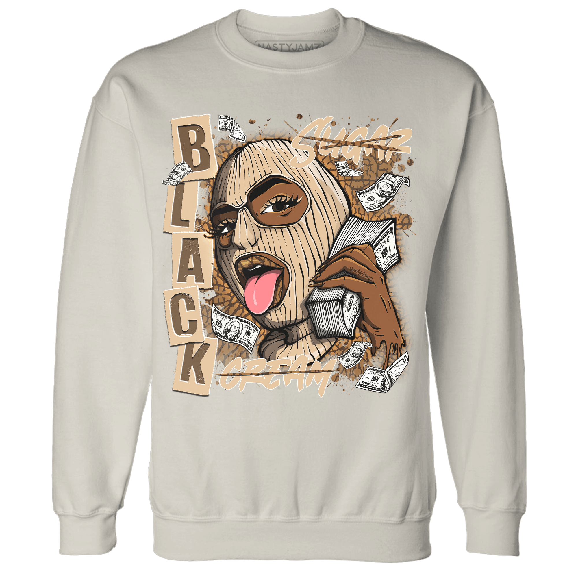 Palomino 3s Sweatshirt Match No Sugar No Cream - NastyJamz