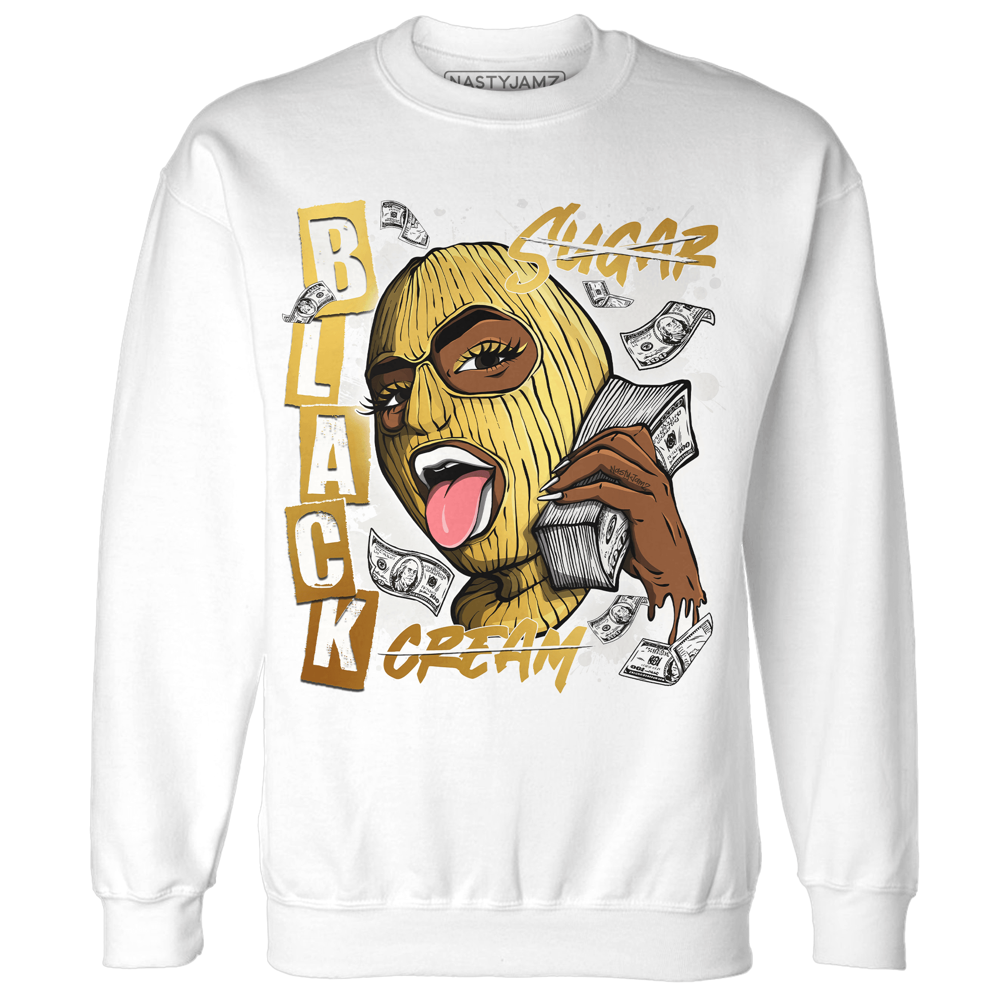 Sail 4s Sweatshirt Match No Sugar No Cream - NastyJamz