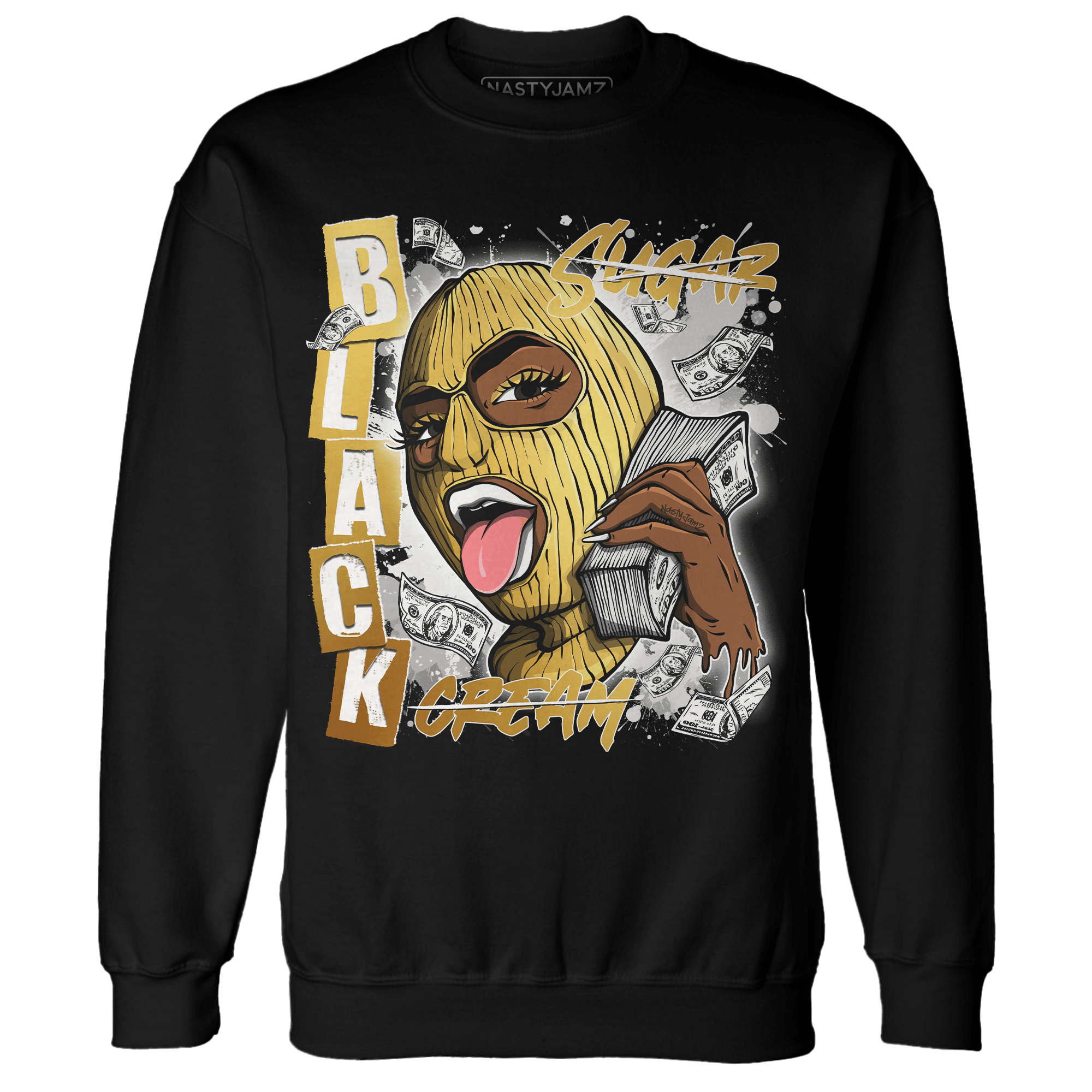 Sail 4s Sweatshirt Match No Sugar No Cream - NastyJamz