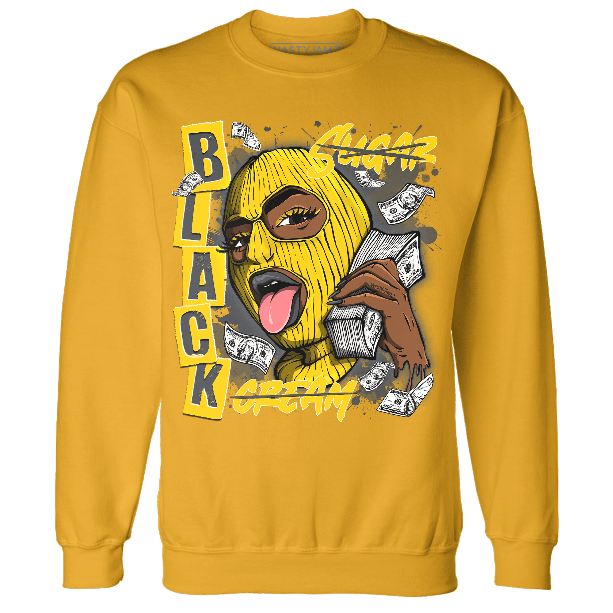 Thunder 4s Sweatshirt Match No Sugar No Cream - NastyJamz