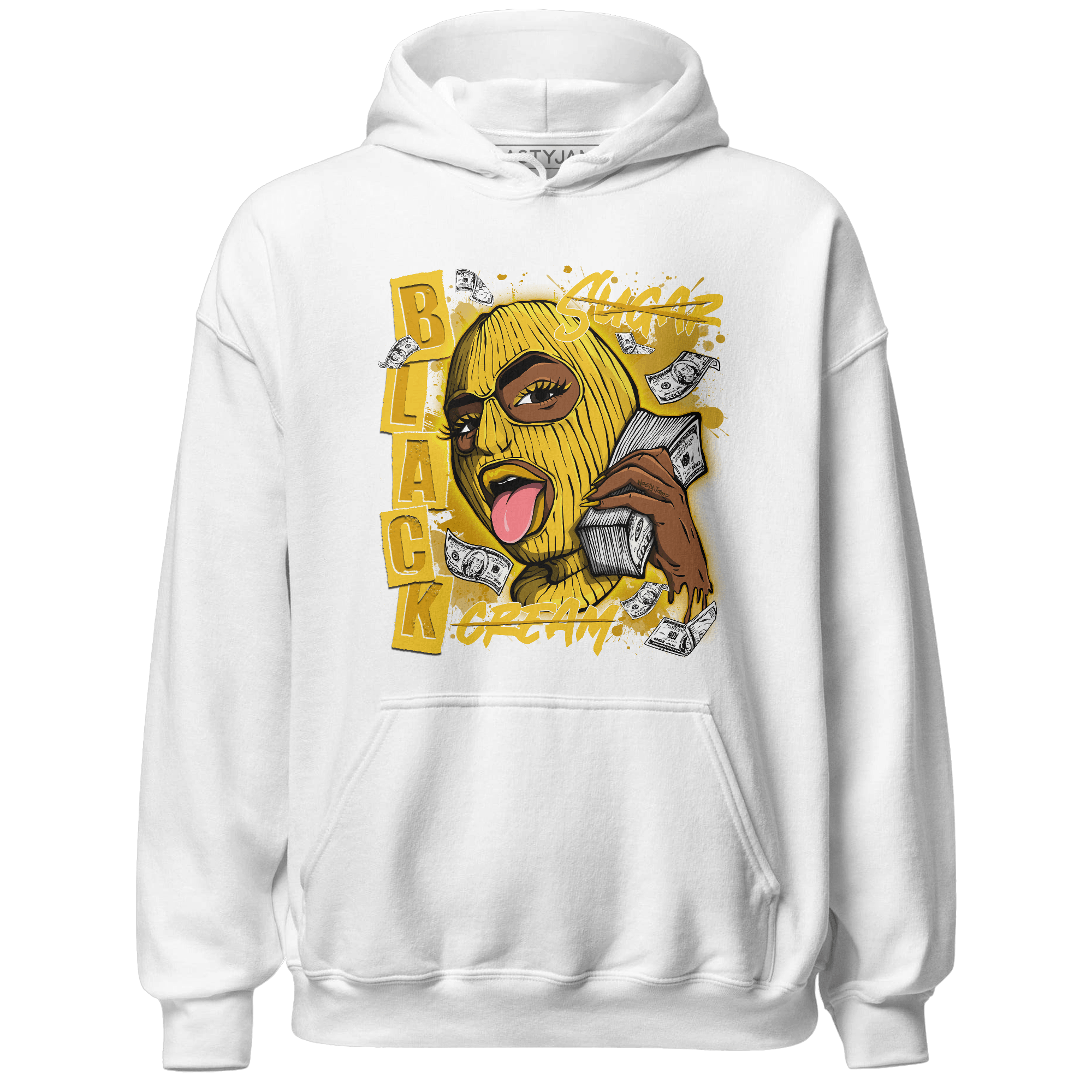 Yellow Ochre 6s Hoodie Match No Sugar No Cream - NastyJamz