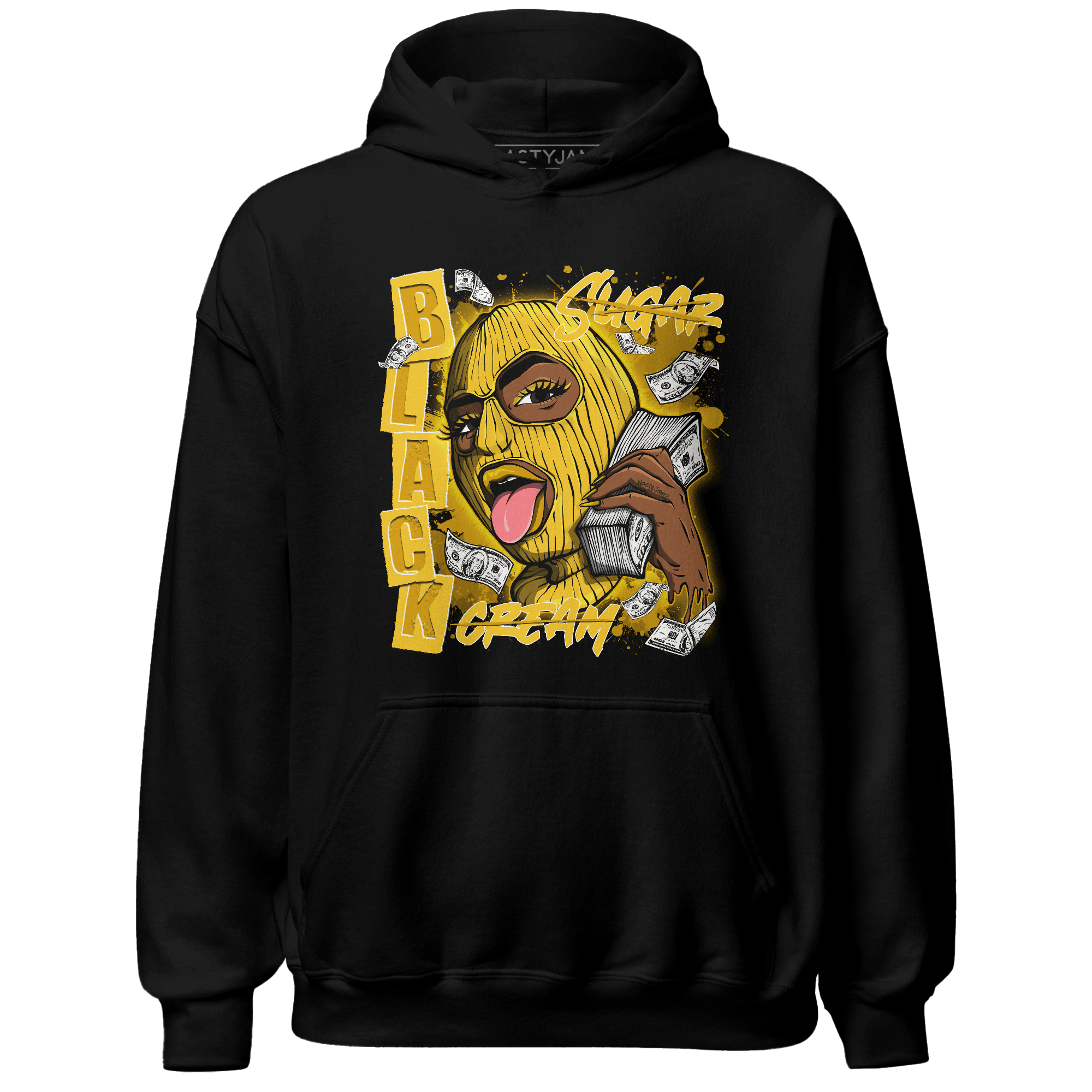 Yellow Ochre 6s Hoodie Match No Sugar No Cream - NastyJamz