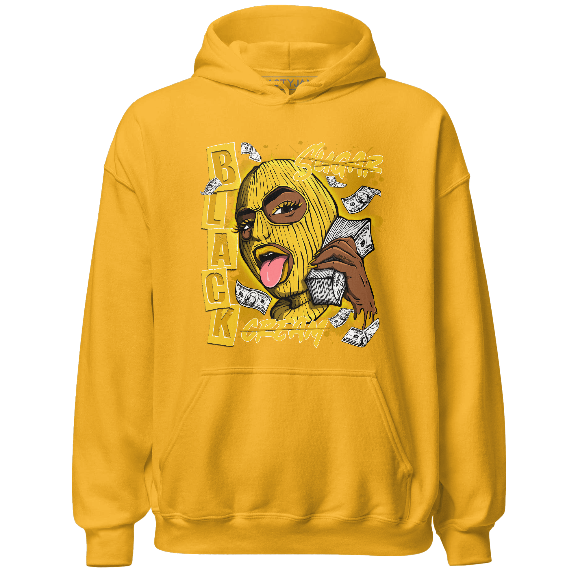 Yellow Ochre 6s Hoodie Match No Sugar No Cream - NastyJamz