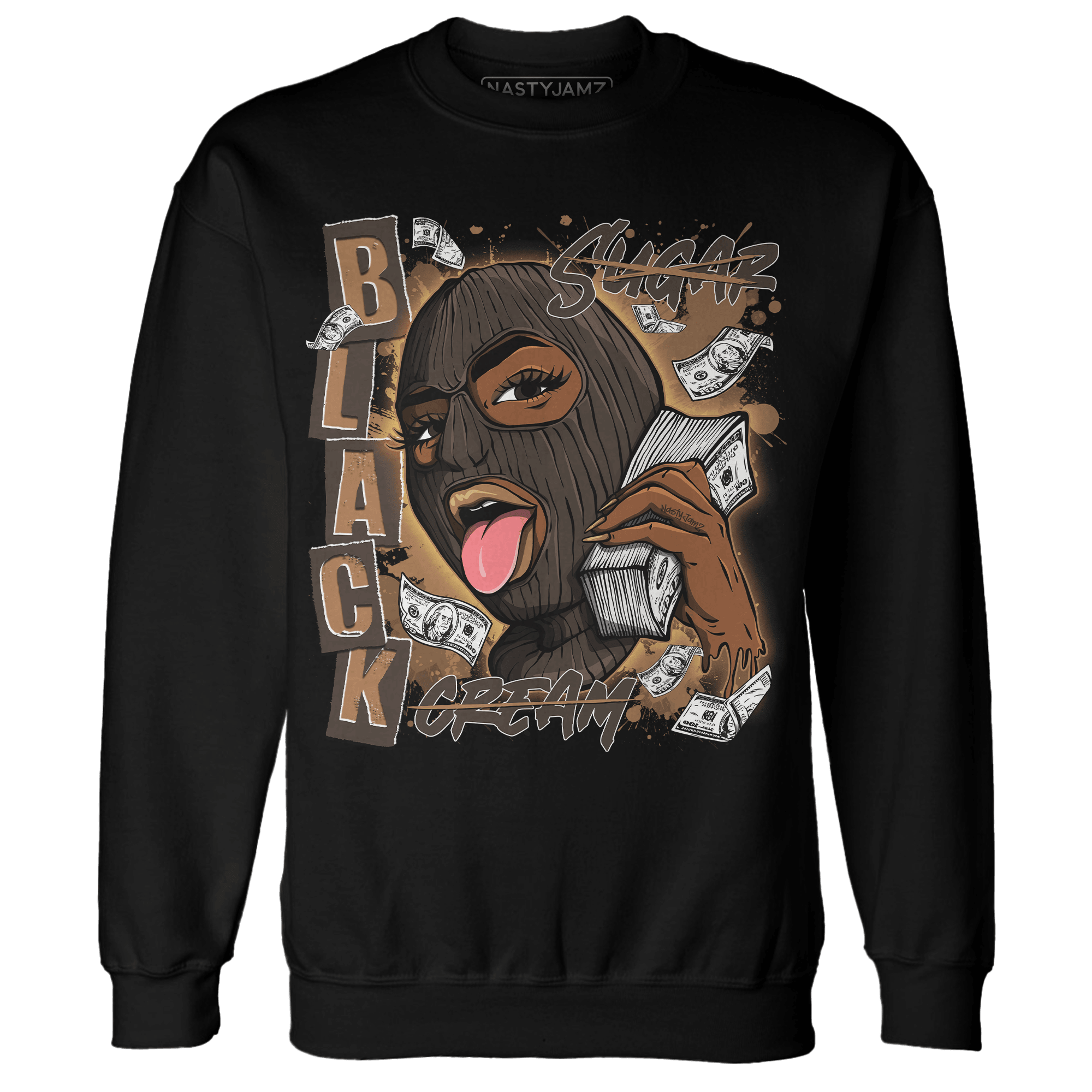 Jumpman Jack Sweatshirt Match No Sugar No Cream - NastyJamz