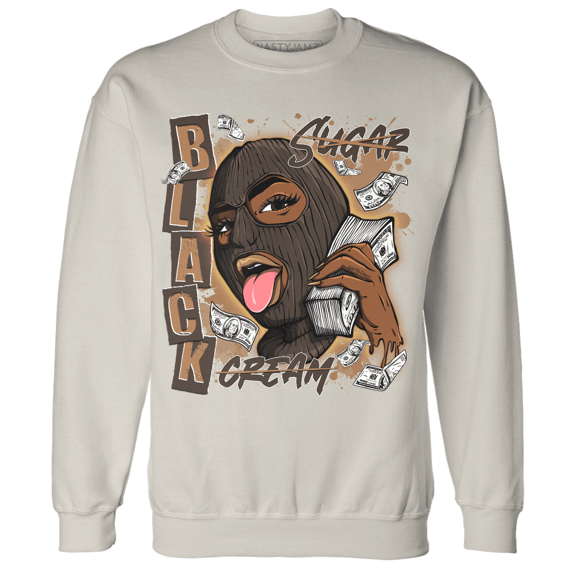 Jumpman Jack Sweatshirt Match No Sugar No Cream - NastyJamz
