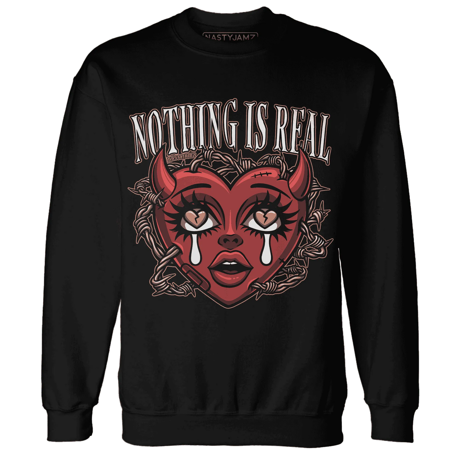 Dune-Red-13s-Sweatshirt-Match-Nothing-Is-Real