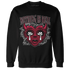 High-White-Team-Red-1s-Sweatshirt-Match-Nothing-Is-Real
