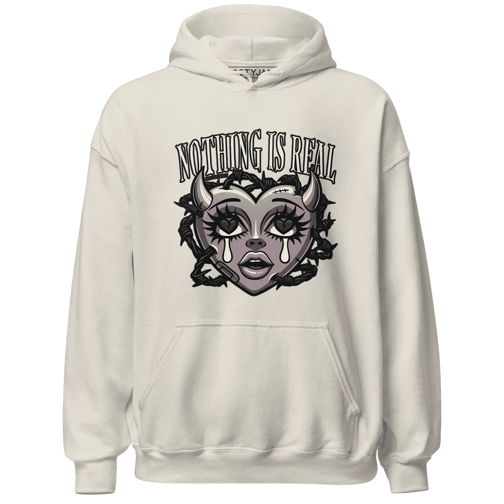 Black-Violet-Ore-3s-NastyJamz-Hoodie-Match-Nothing-Is-Real