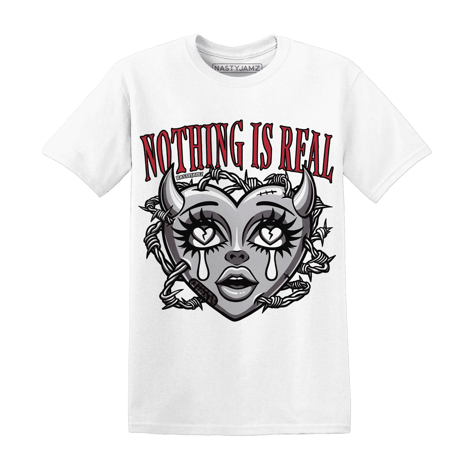 Cement-Grey-3s-T-Shirt-Match-Nothing-Is-Real