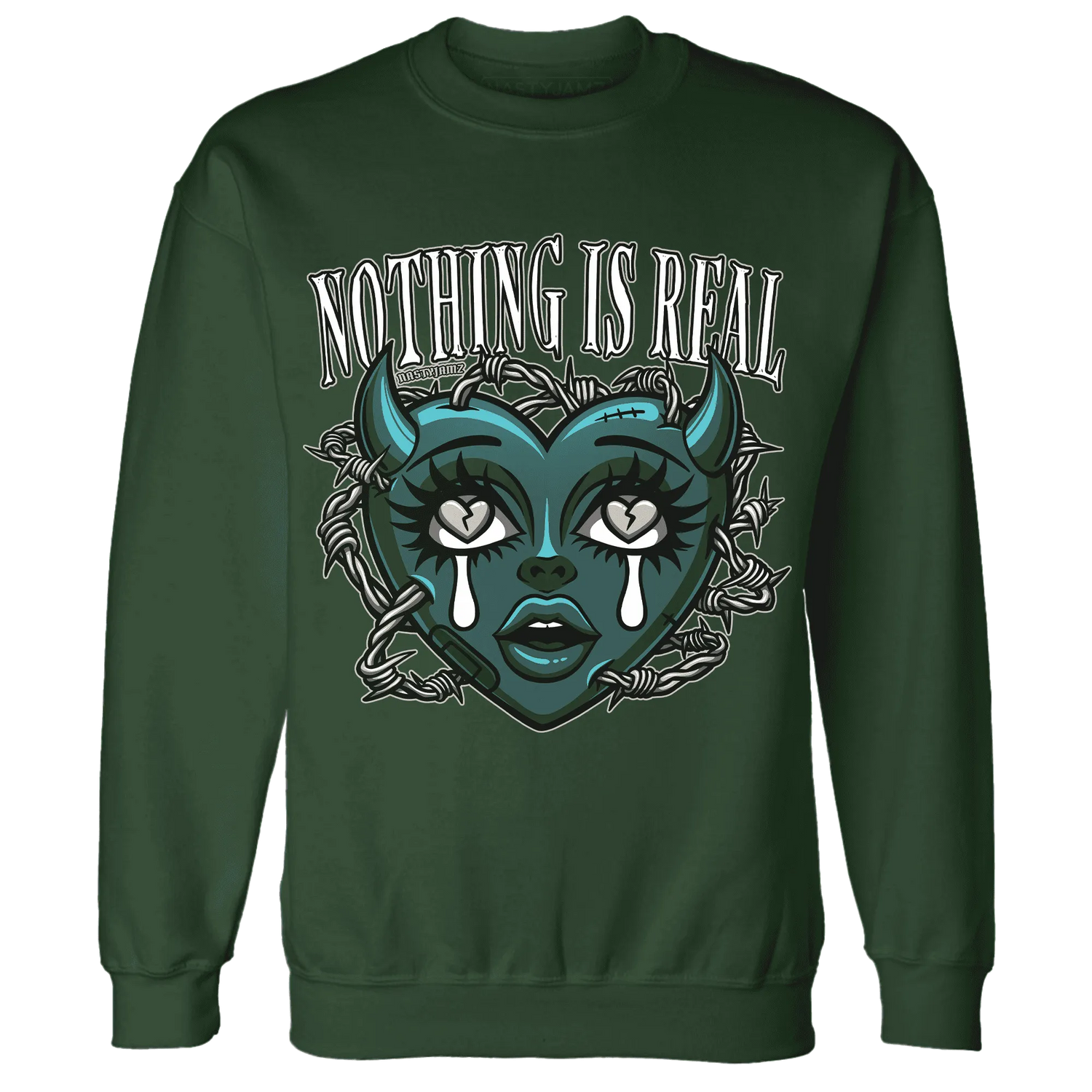 Oxidized-Green-4s-Sweatshirt-Match-Nothing-Is-Real