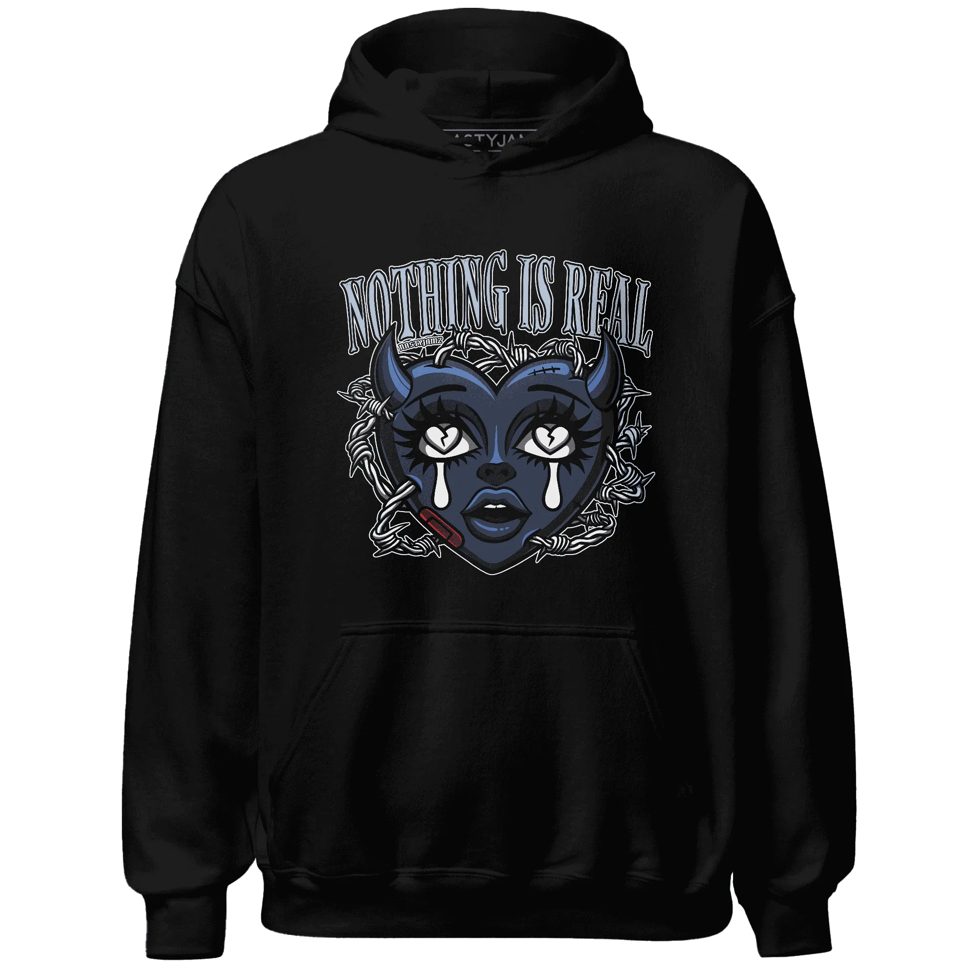 White-Navy-6s-Hoodie-Match-Nothing-Is-Real