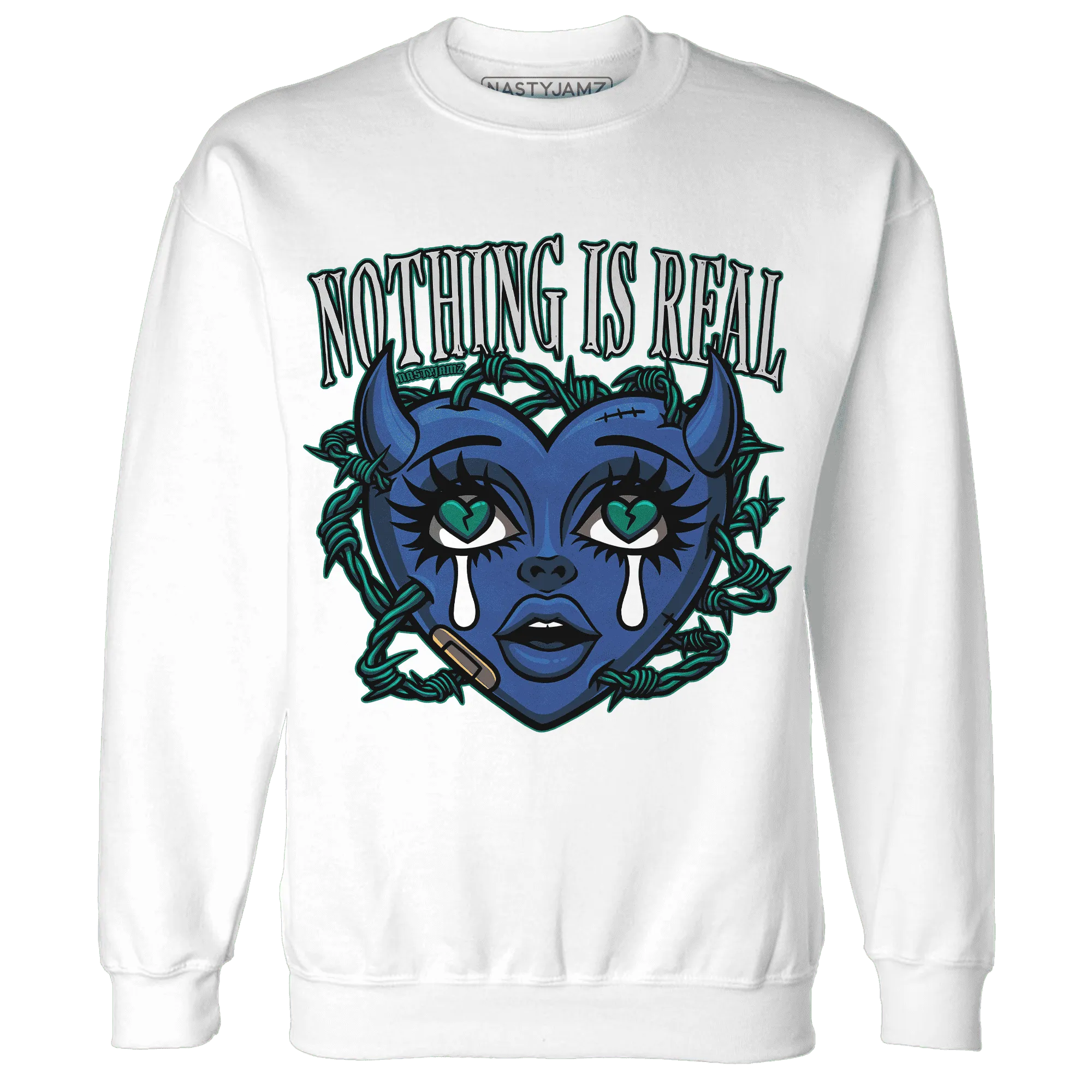 Dunk-Hyper-Royal-Malachite-Sweatshirt-Match-Nothing-Is-Real