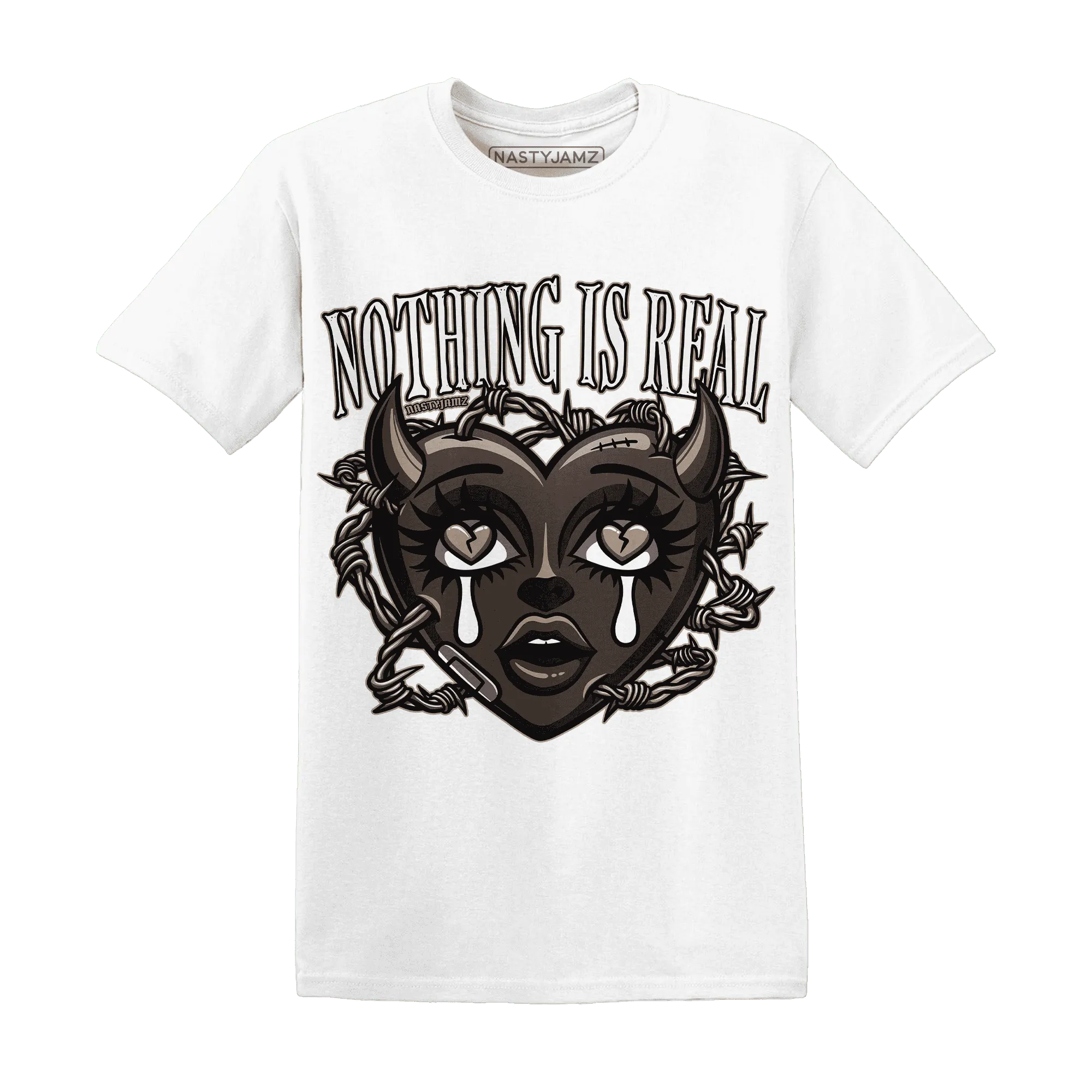 Dunk-Low-Baroque-Brown-T-Shirt-Match-Nothing-Is-Real