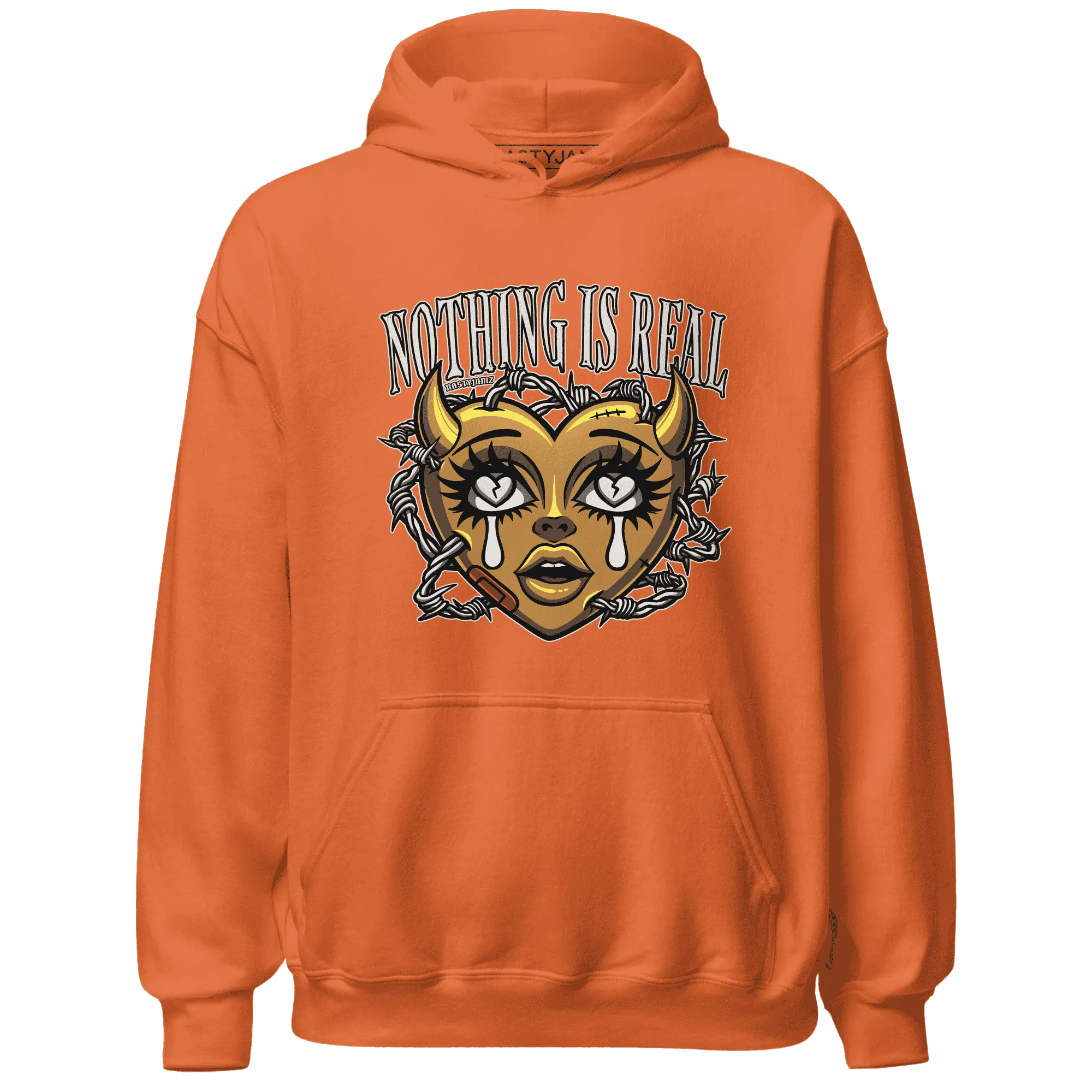 Dunk-Low-Retro-Wheat-Orange-Hoodie-Match-Nothing-Is-Real
