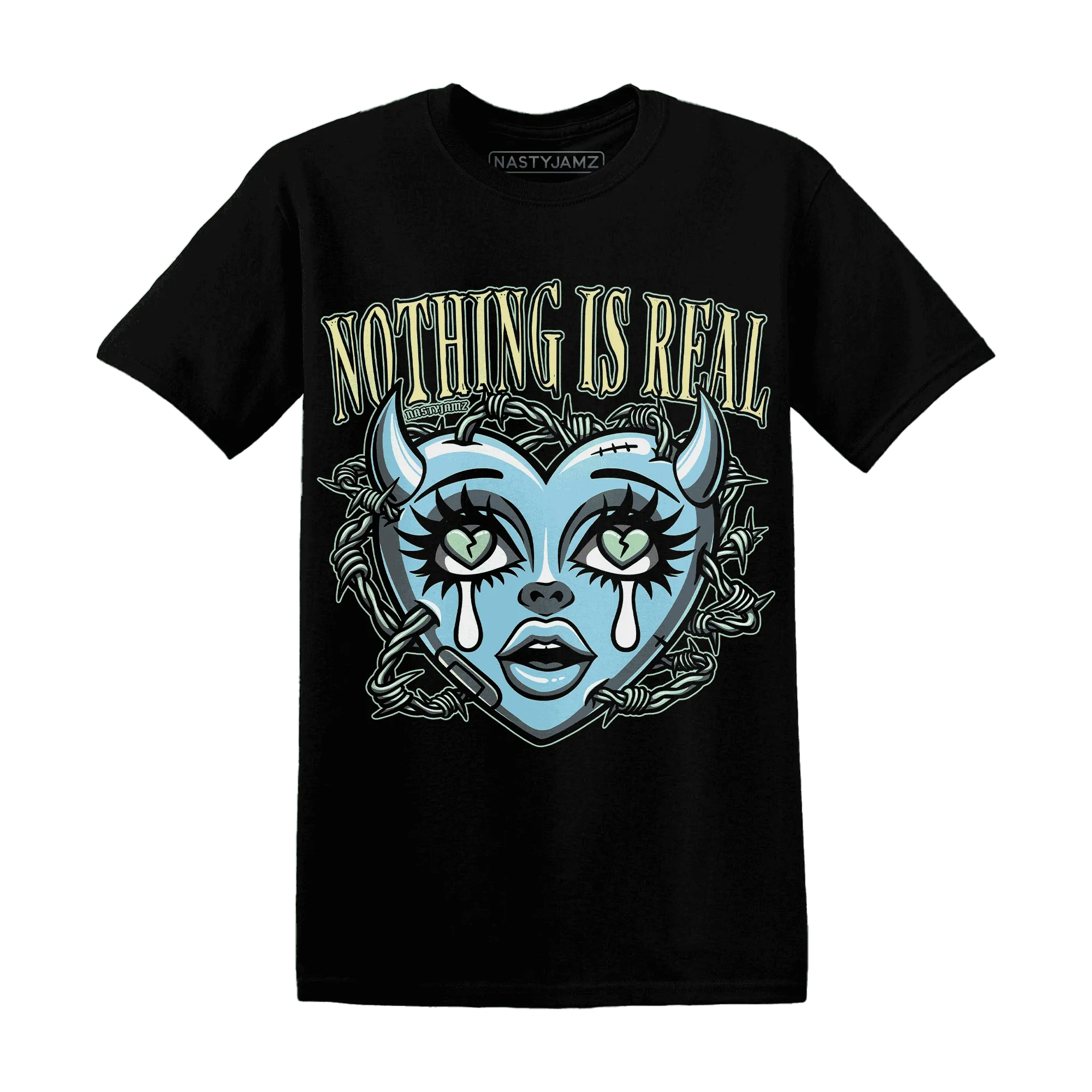 Dunk-Verdy-Visty-NastyJamz-T-Shirt-Match-Nothing-Is-Real