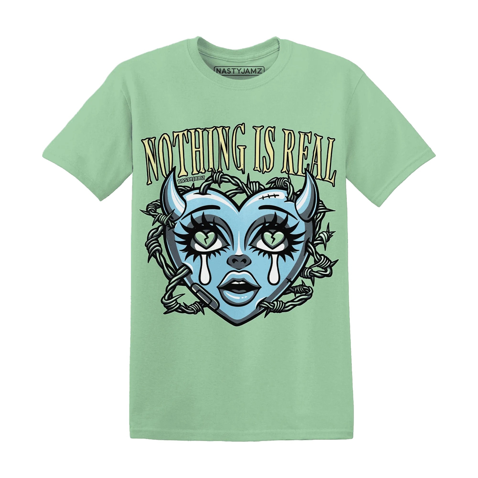 Dunk-Verdy-Visty-NastyJamz-T-Shirt-Match-Nothing-Is-Real