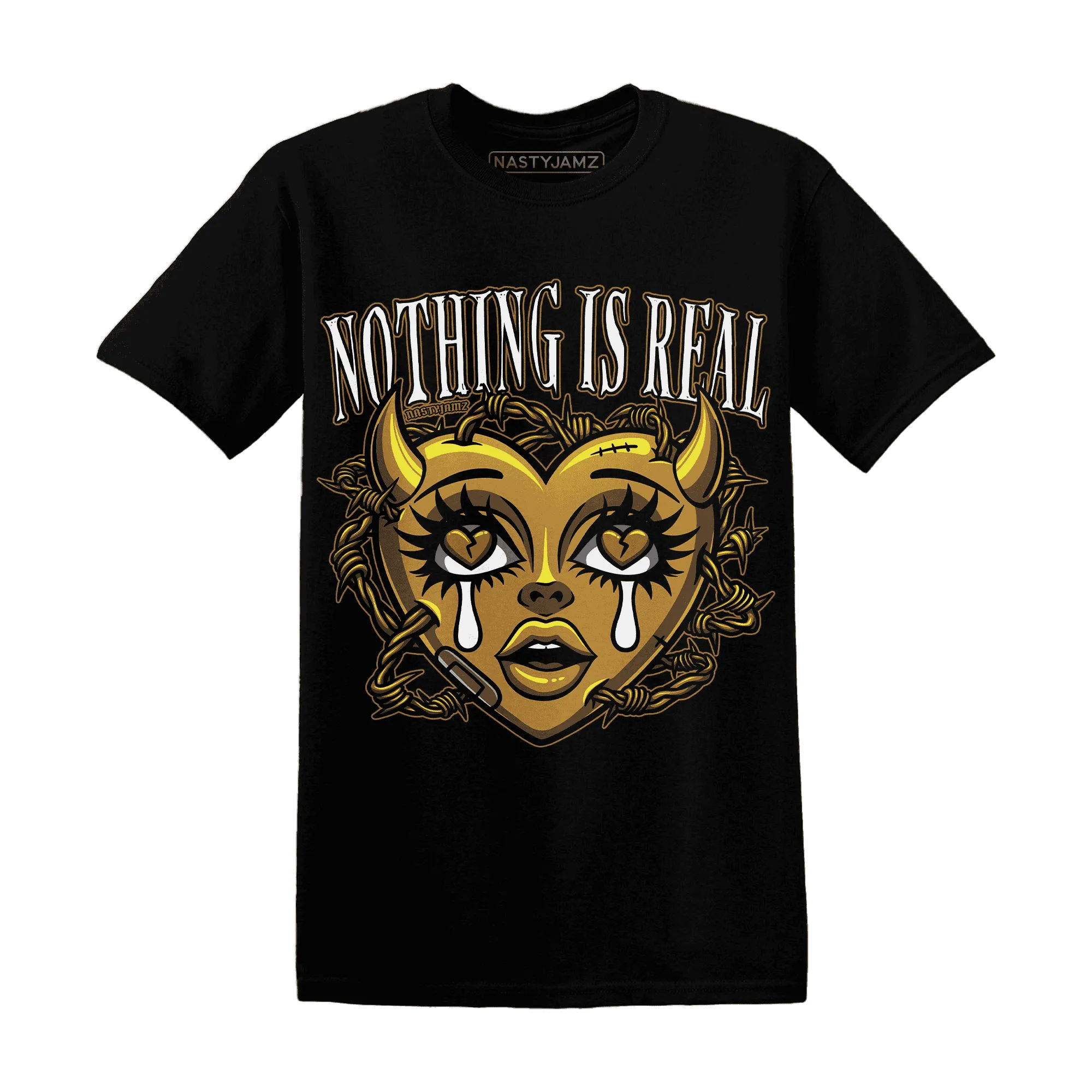 Wheat-13s-T-Shirt-Match-Nothing-Is-Real