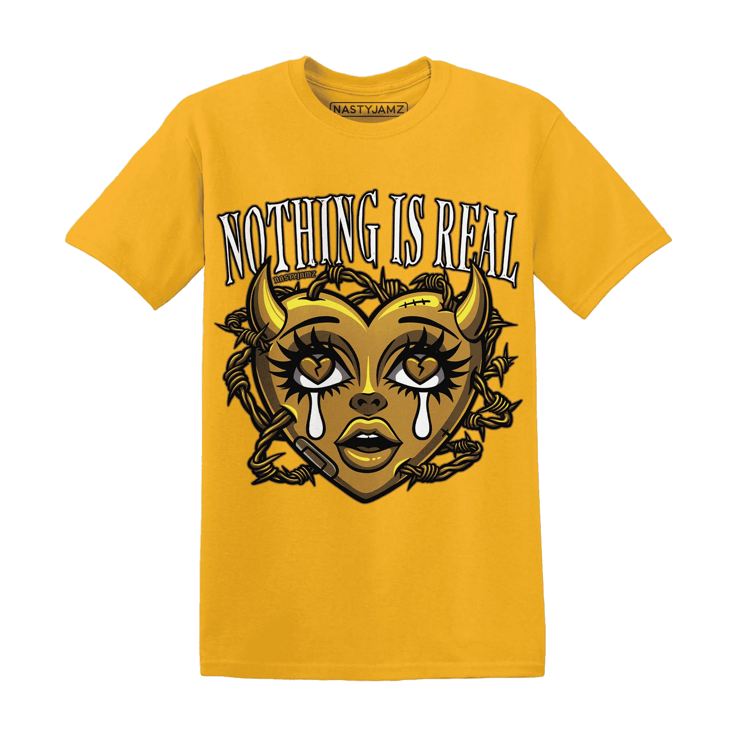 Wheat-13s-T-Shirt-Match-Nothing-Is-Real