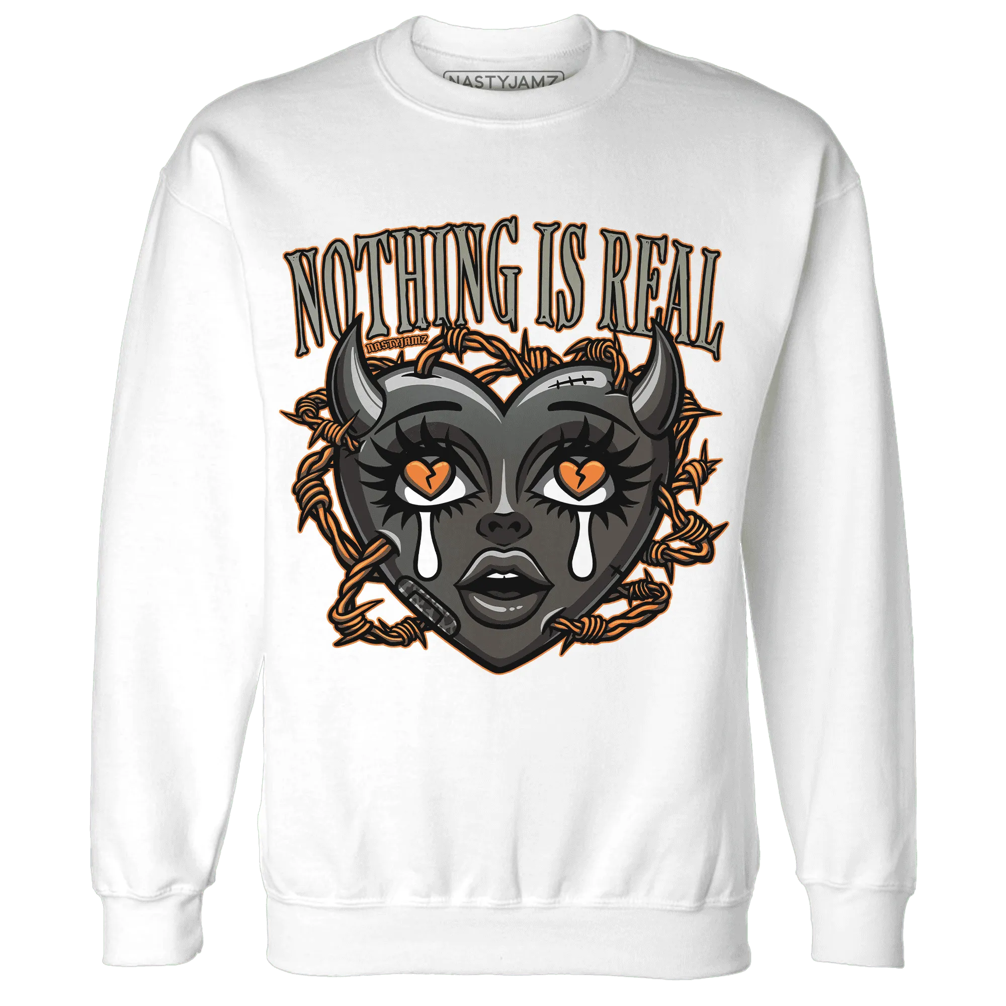 Fear-Pack-3s-Sweatshirt-Match-Nothing-Is-Real