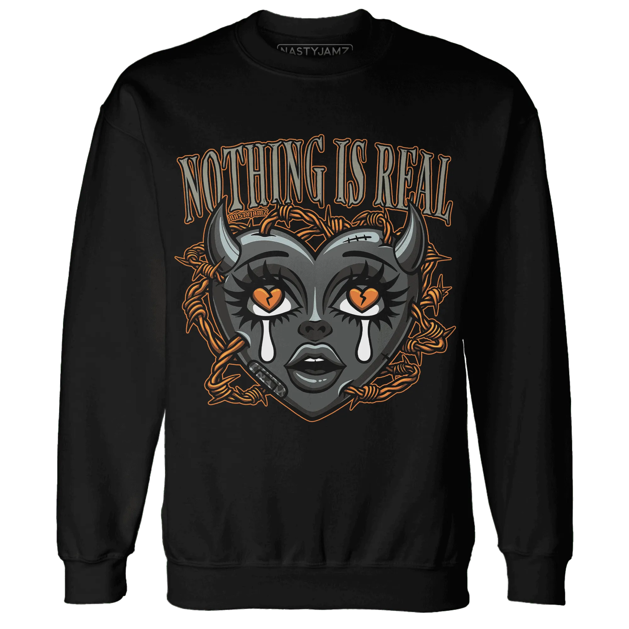 Fear-Pack-3s-Sweatshirt-Match-Nothing-Is-Real