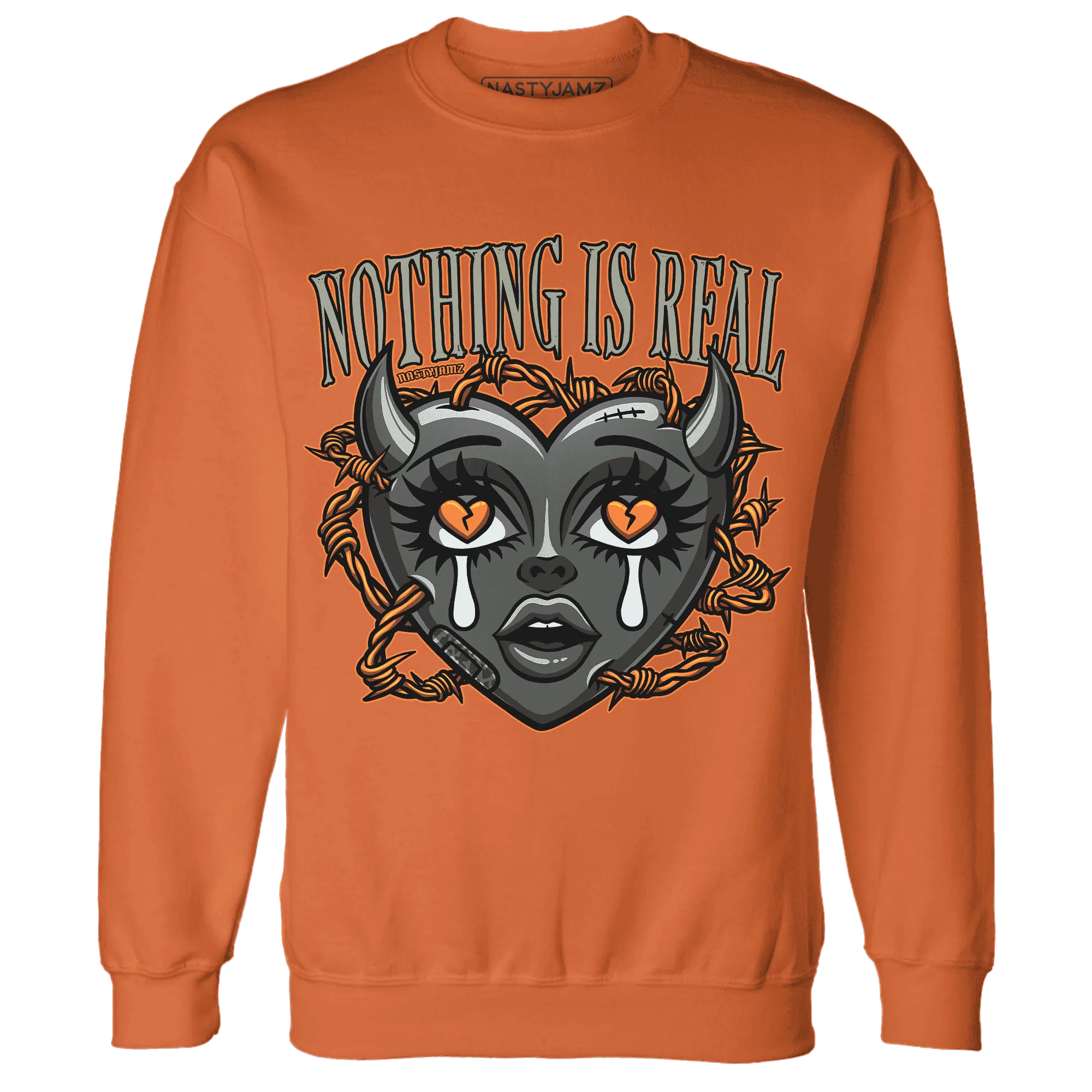 Fear-Pack-3s-Sweatshirt-Match-Nothing-Is-Real