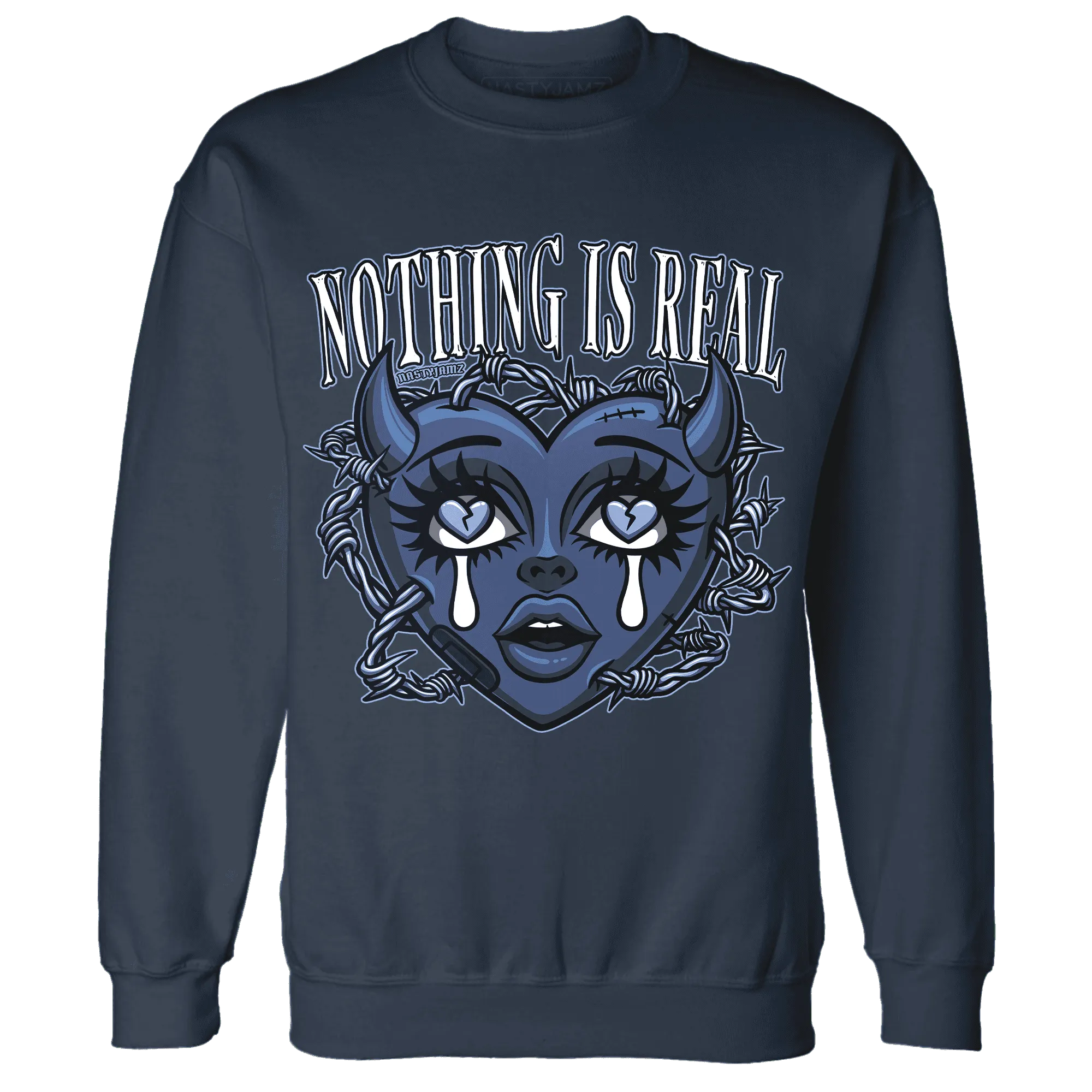 Midnight-Navy-5s-Sweatshirt-Match-Nothing-Is-Real