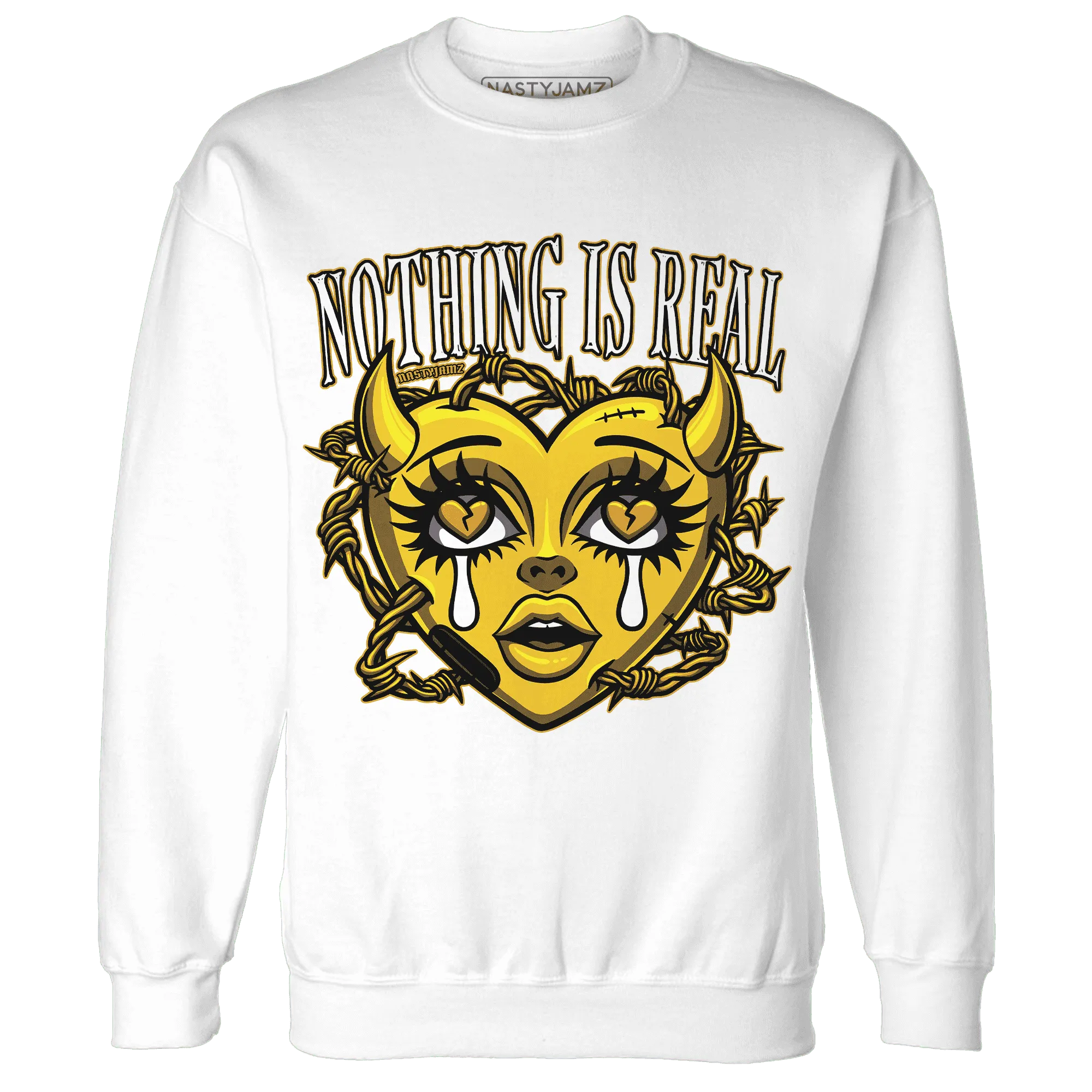 Yellow-Ochre-6s-Sweatshirt-Match-Nothing-Is-Real
