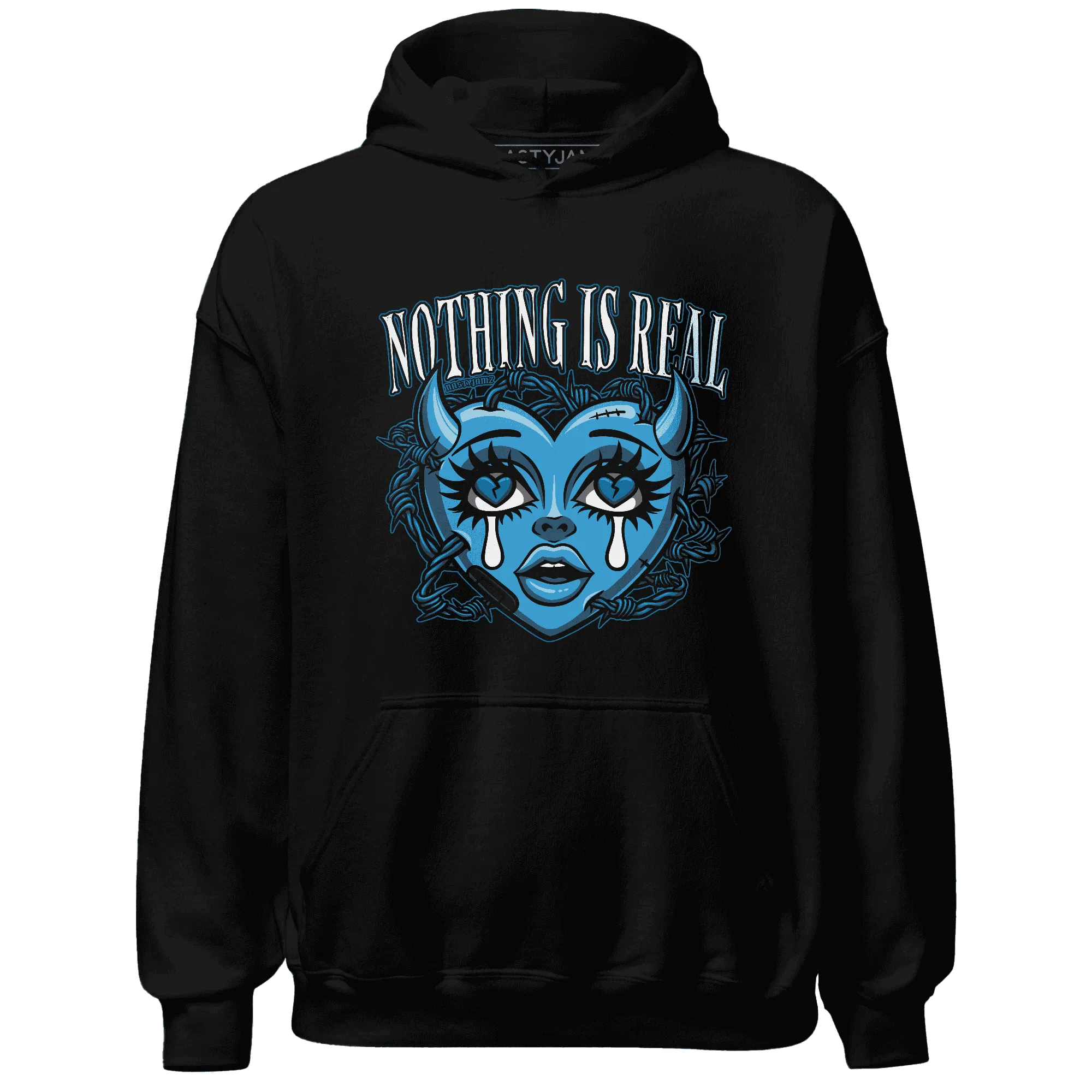 Powder-Blue-9s-Hoodie-Match-Nothing-Is-Real