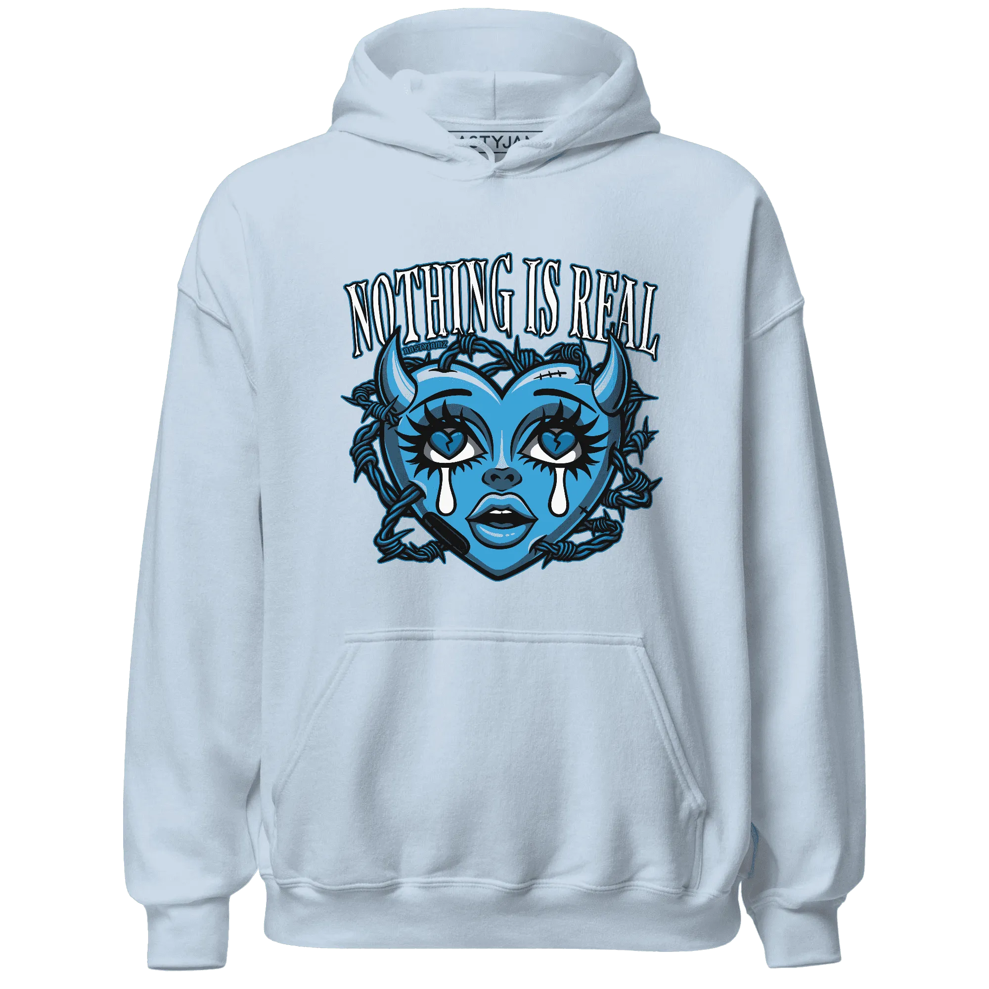 Powder-Blue-9s-Hoodie-Match-Nothing-Is-Real