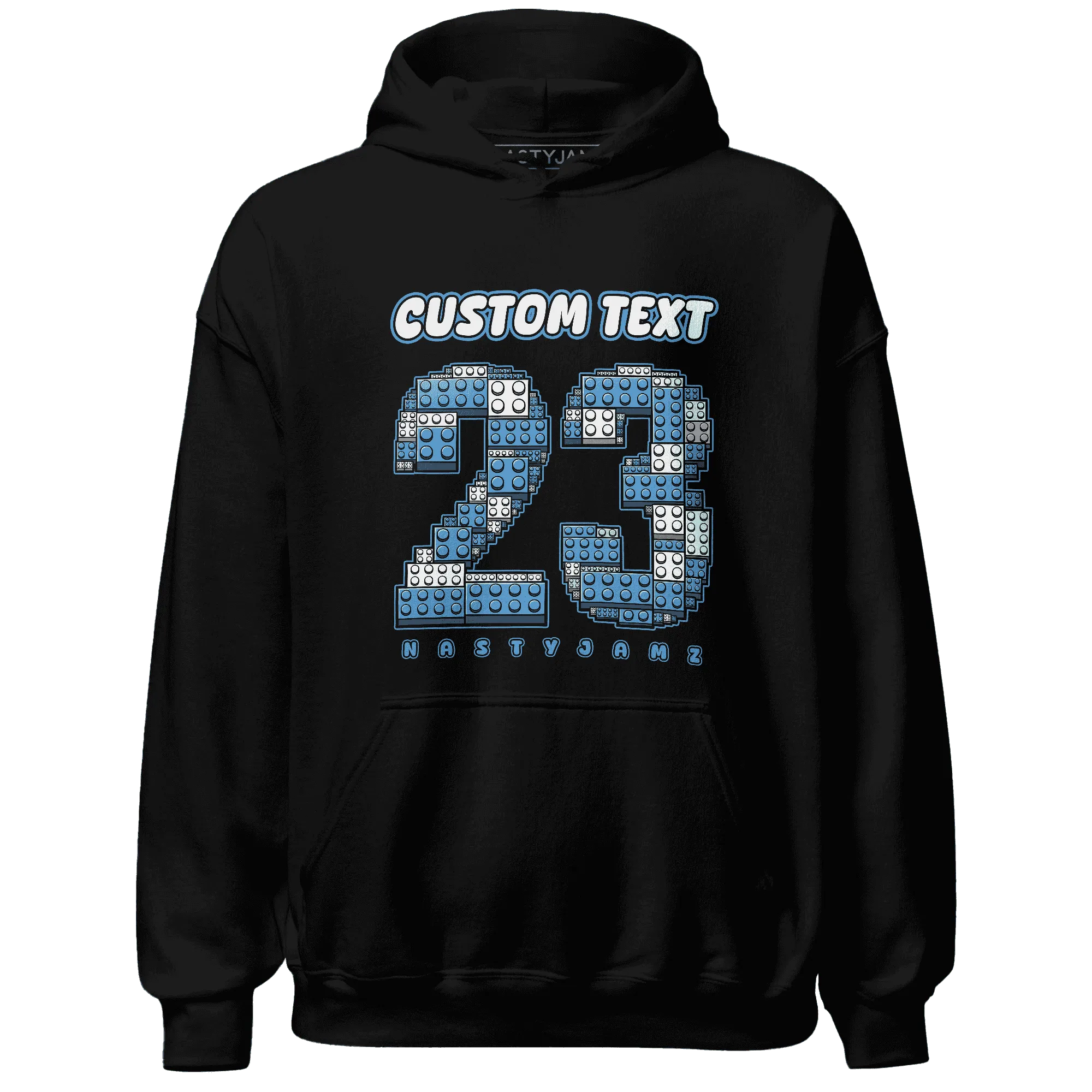 Carolina-Blue-Univercitii-17s-NastyJamz-Hoodie-Match-Number-23-Lego