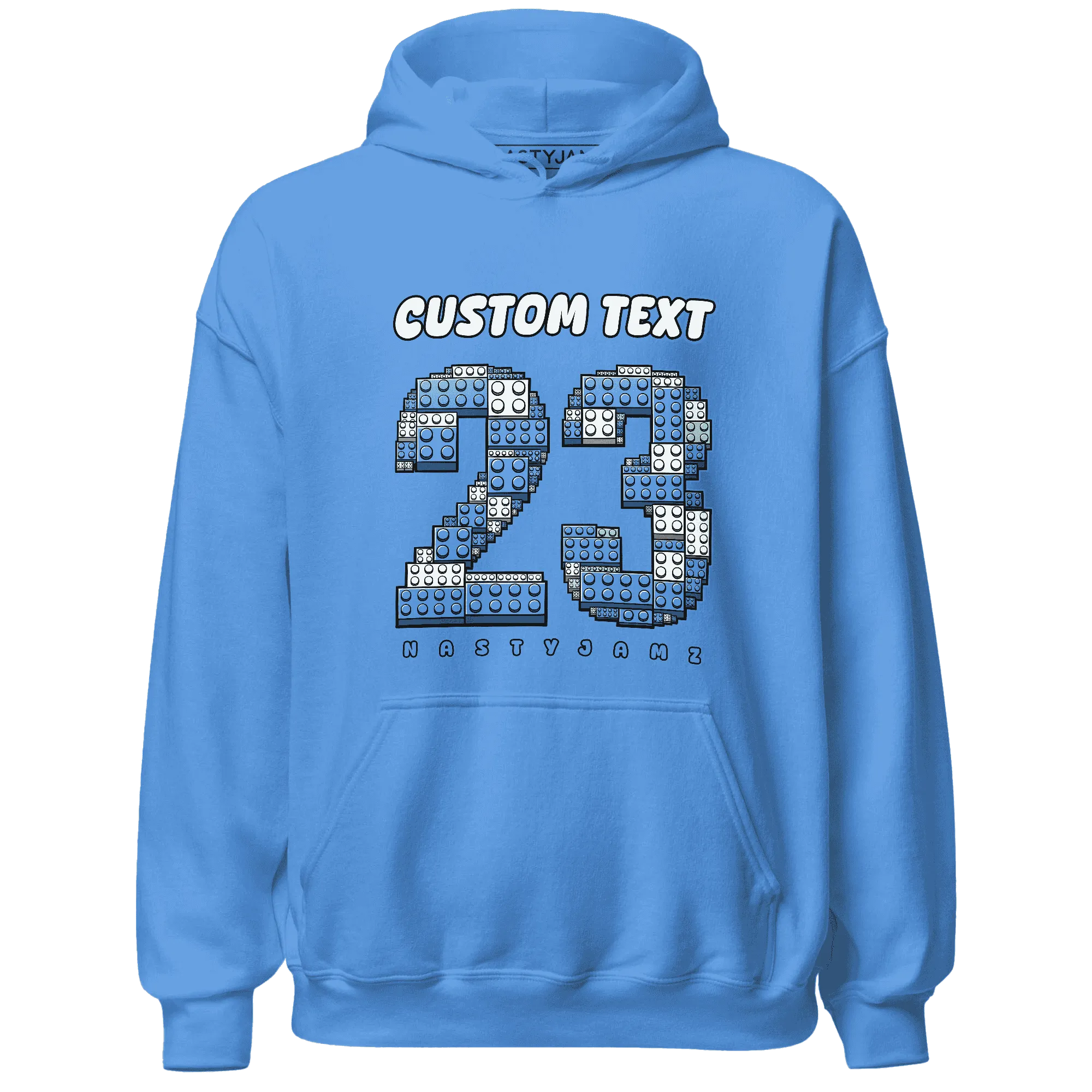 Carolina-Blue-Univercitii-17s-NastyJamz-Hoodie-Match-Number-23-Lego