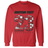 Black-Toe-Reimagined-Red-White-1s-NastyJamz-Sweatshirt-Match-Number-23-Lego