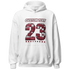 High-87-Metallic-Burgundy-1s-Hoodie-Match-Number-23-Lego