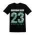 High-OG-Green-Glow-1s-T-Shirt-Match-Number-23-Lego