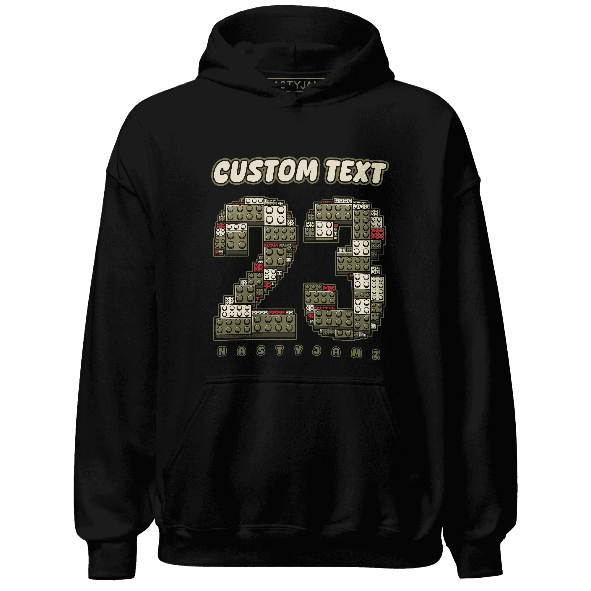 Medium-Olive-1s-NastyJamz-Hoodie-Match-Number-23-Lego