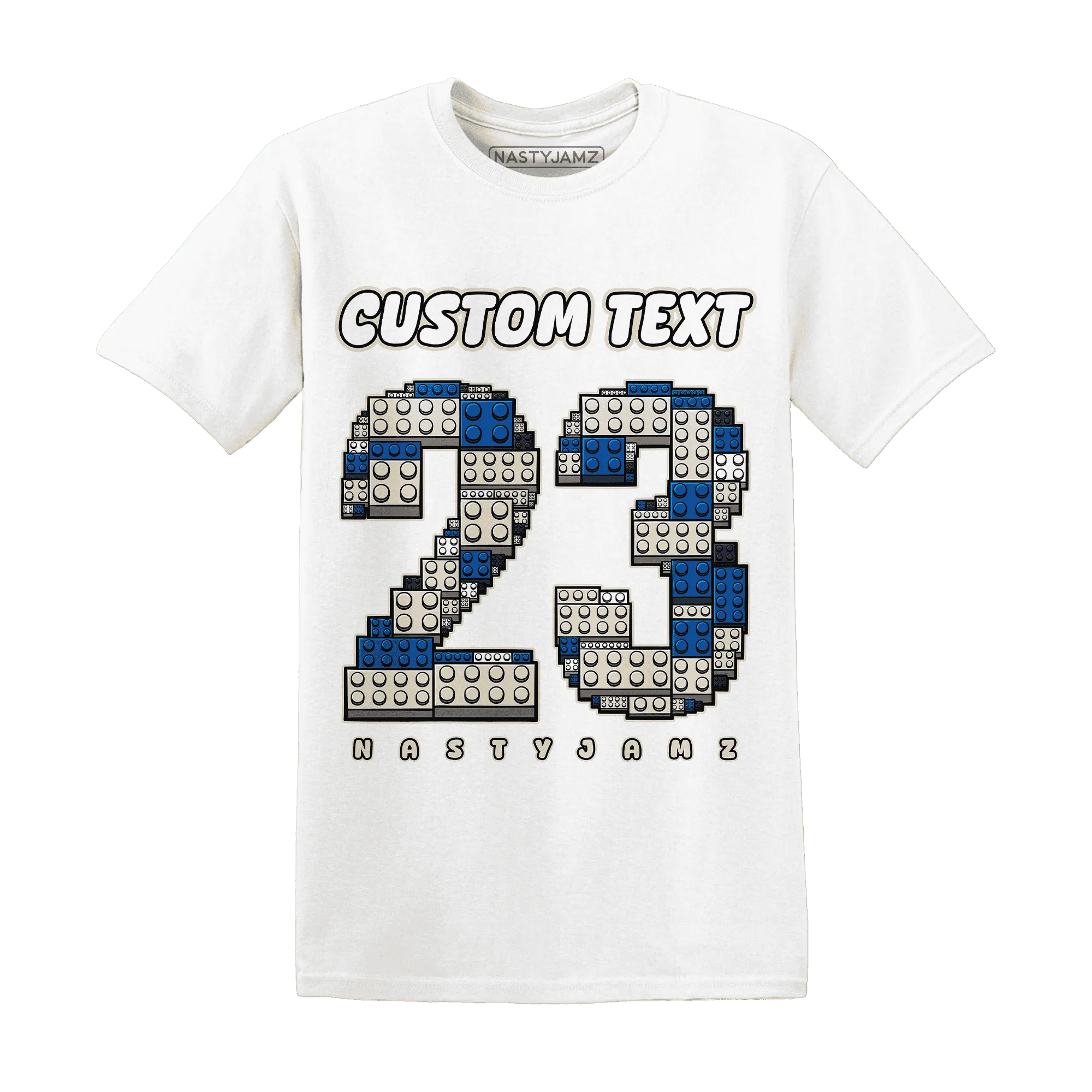 Quaiii-54-3s-T-Shirt-Match-Number-23-Lego