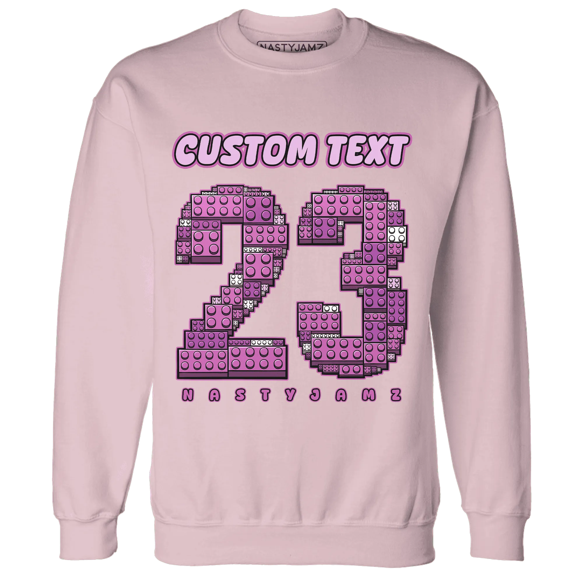 GS-Hyper-Violet-4s-Sweatshirt-Match-Number-23-Lego