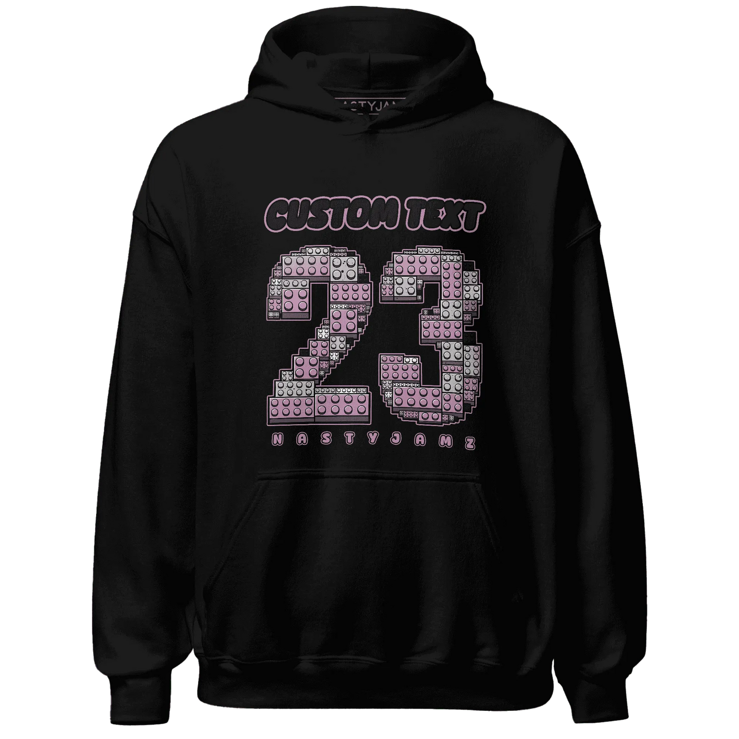 Orchid-Neutral-Grey-Black-White-4s-NastyJamz-Hoodie-Match-Number-23-Lego