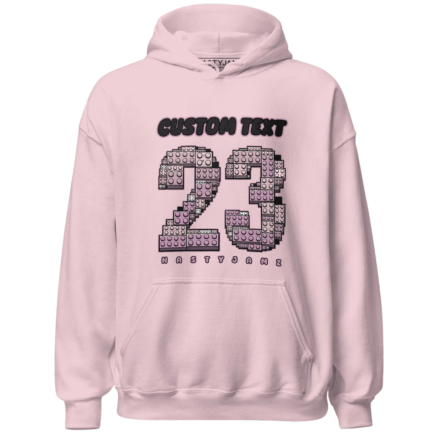 Orchid-Neutral-Grey-Black-White-4s-NastyJamz-Hoodie-Match-Number-23-Lego