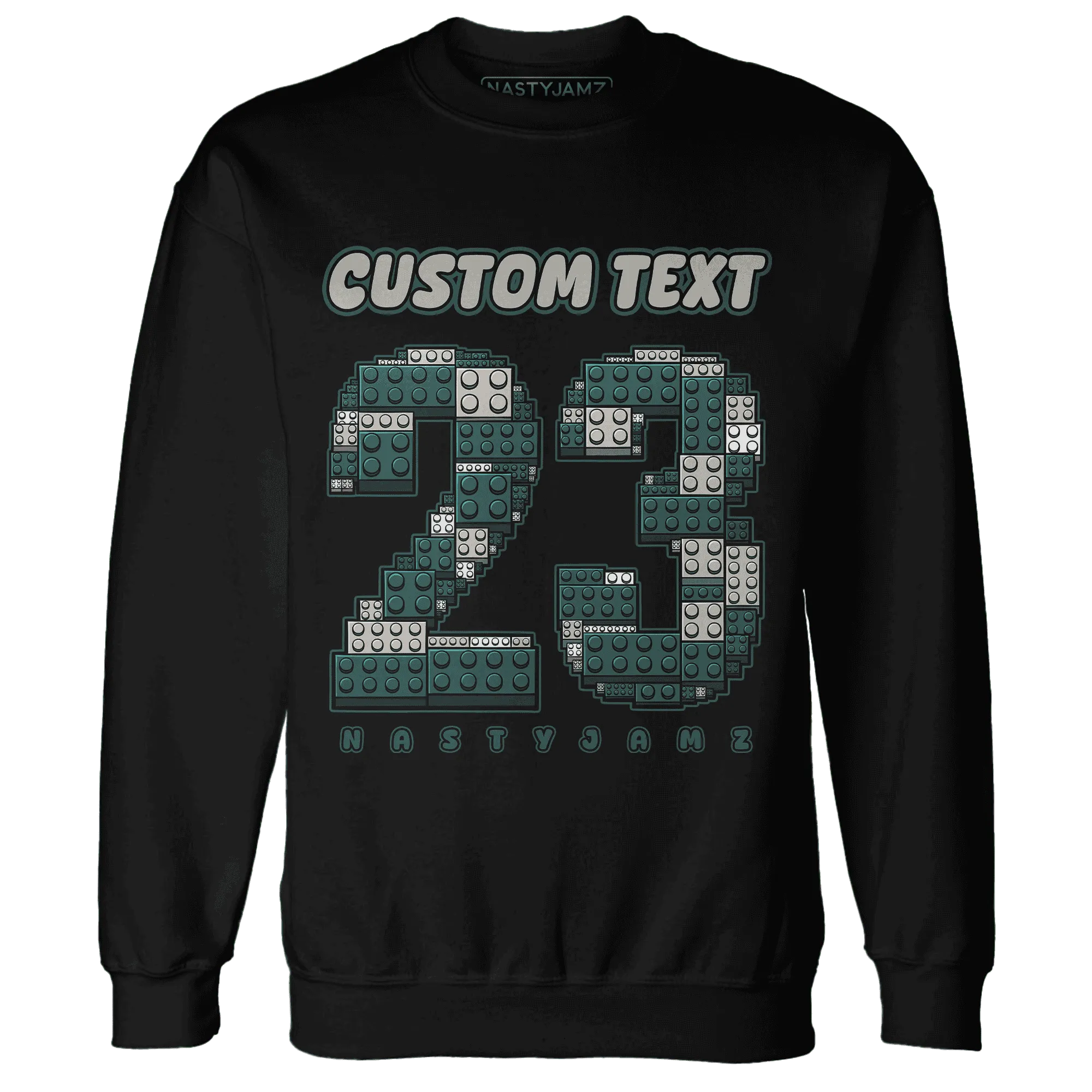 Oxidized-Green-4s-Sweatshirt-Match-Number-23-Lego