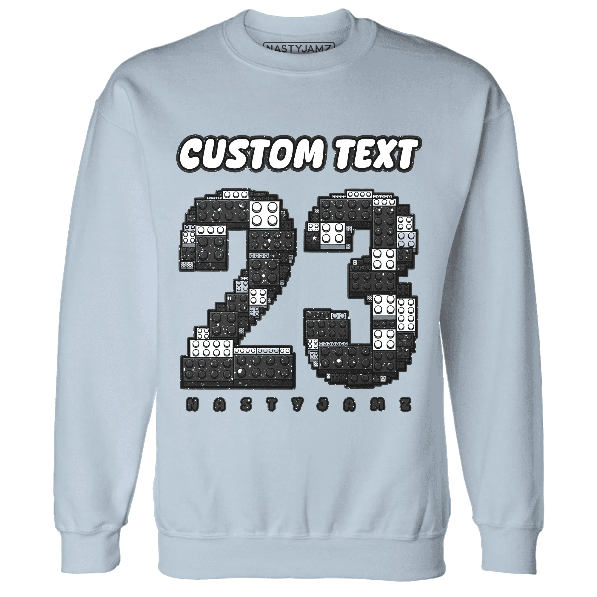 Reverse-Oreo-6s-Sweatshirt-Match-Number-23-Lego
