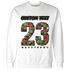 AM-90-Dark-Sage-Solar-Red-NastyJamz-Sweatshirt-Match-Number-23-Lego