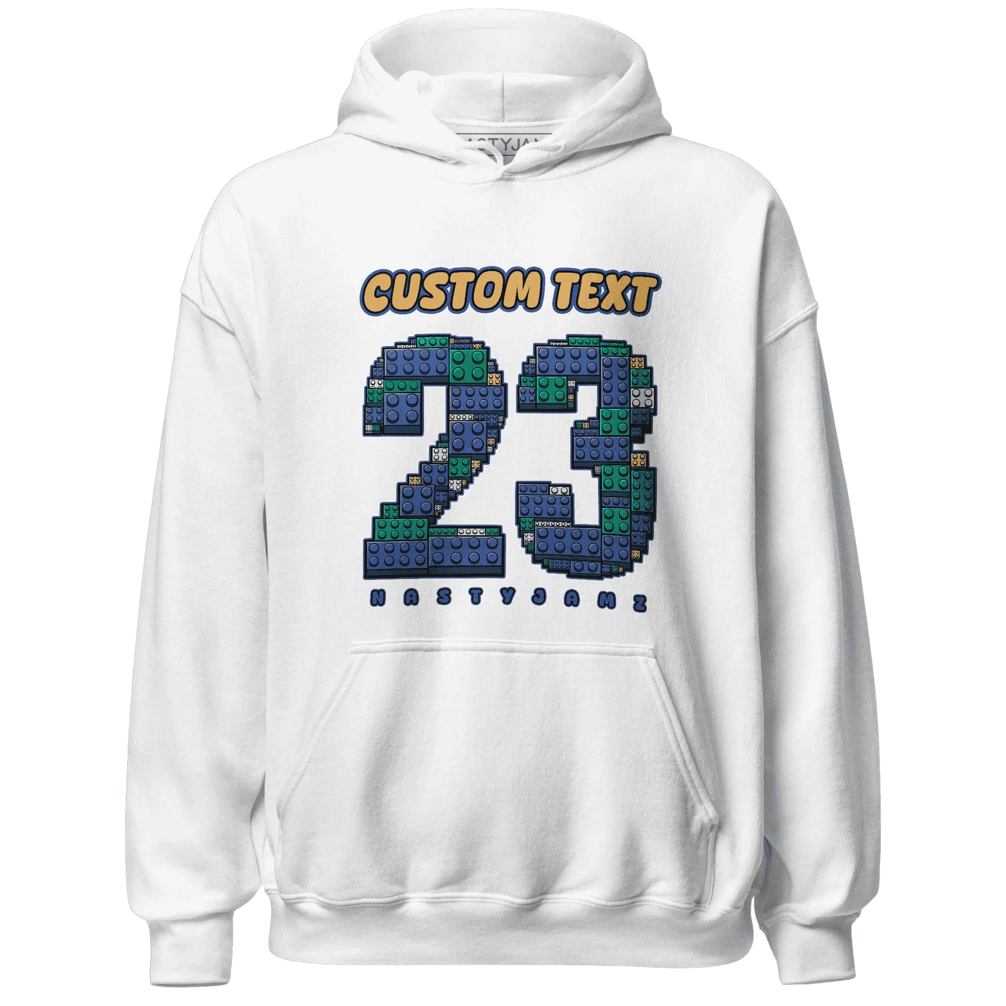 Dunk-Hyper-Royal-Malachite-NastyJamz-Hoodie-Match-Number-23-Lego