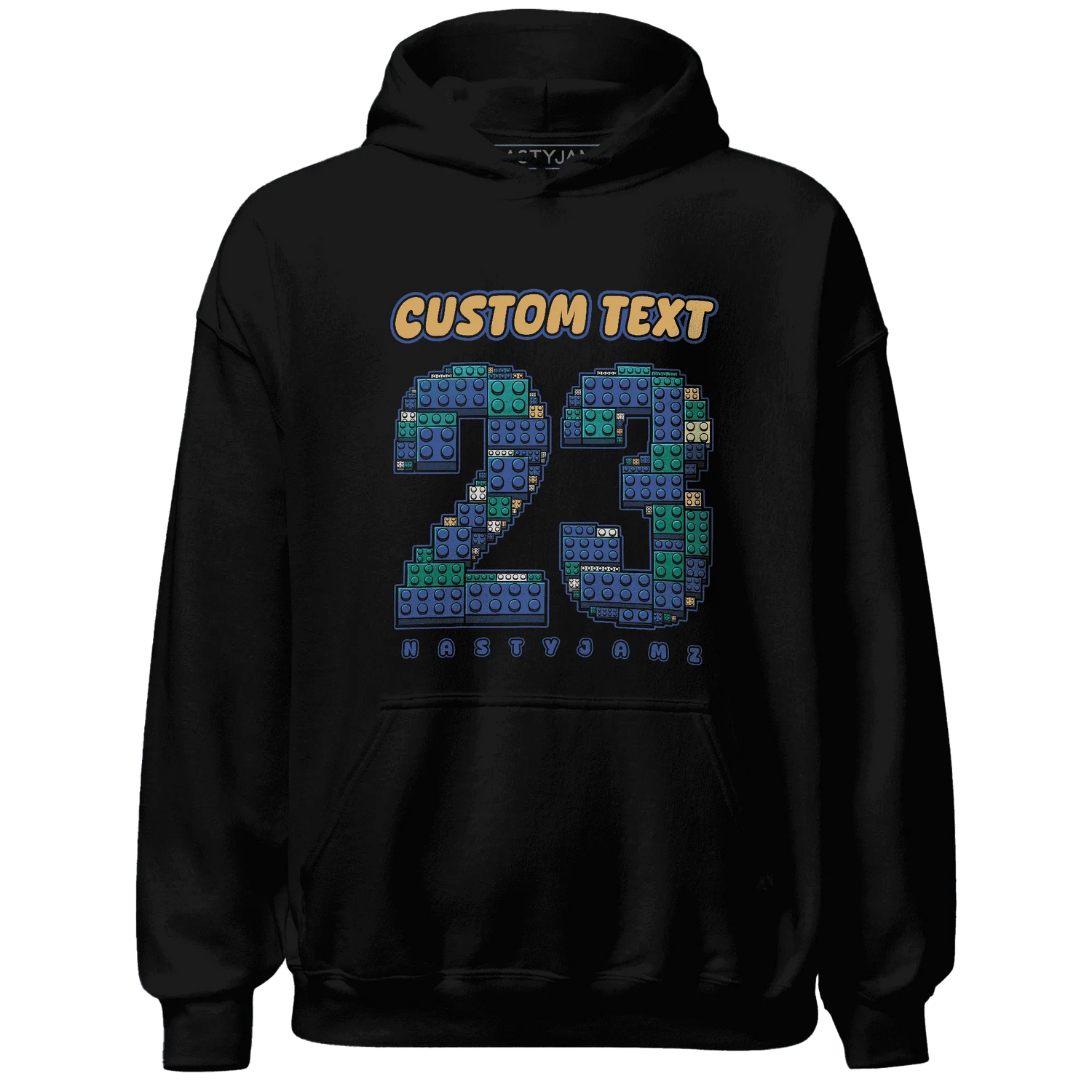 Dunk-Hyper-Royal-Malachite-NastyJamz-Hoodie-Match-Number-23-Lego