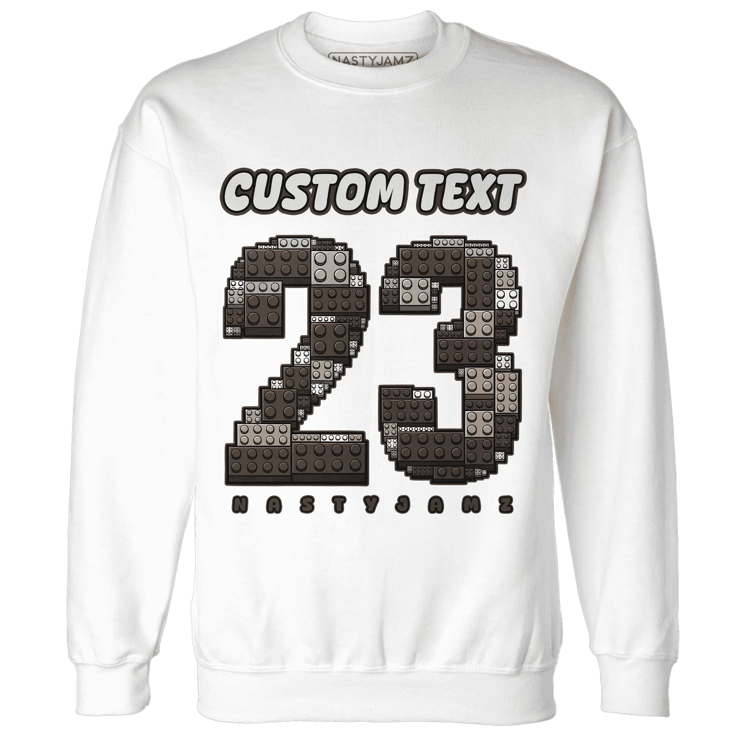 Dunk-Low-Baroque-Brown-Sweatshirt-Match-Number-23-Lego