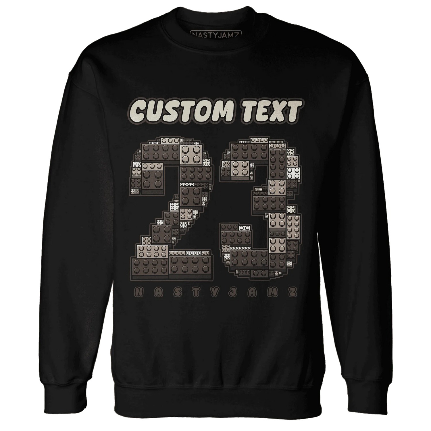 Dunk-Low-Baroque-Brown-Sweatshirt-Match-Number-23-Lego