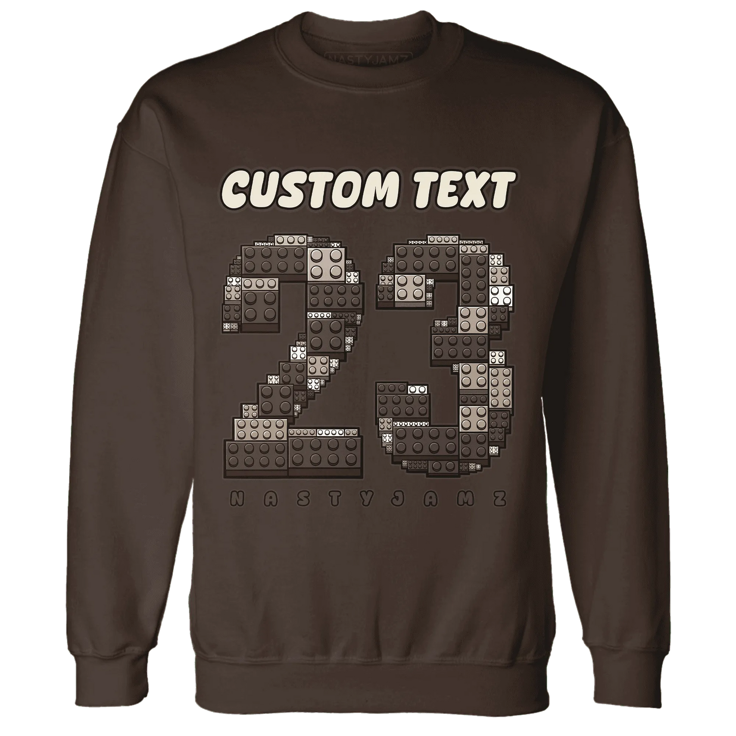 Dunk-Low-Baroque-Brown-Sweatshirt-Match-Number-23-Lego