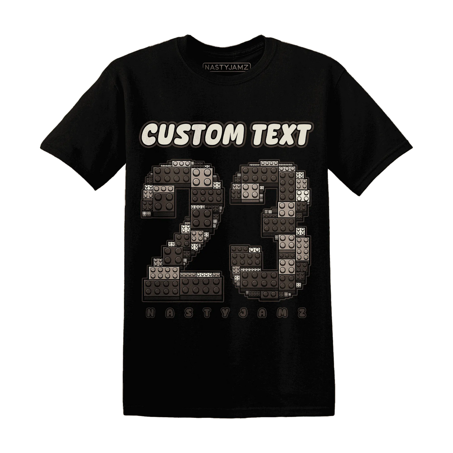 Dunk-Low-Baroque-Brown-T-Shirt-Match-Number-23-Lego