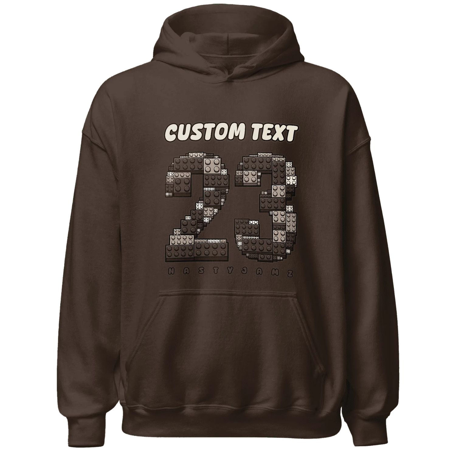 Dunk-Low-Baroque-Brown-Hoodie-Match-Number-23-Lego