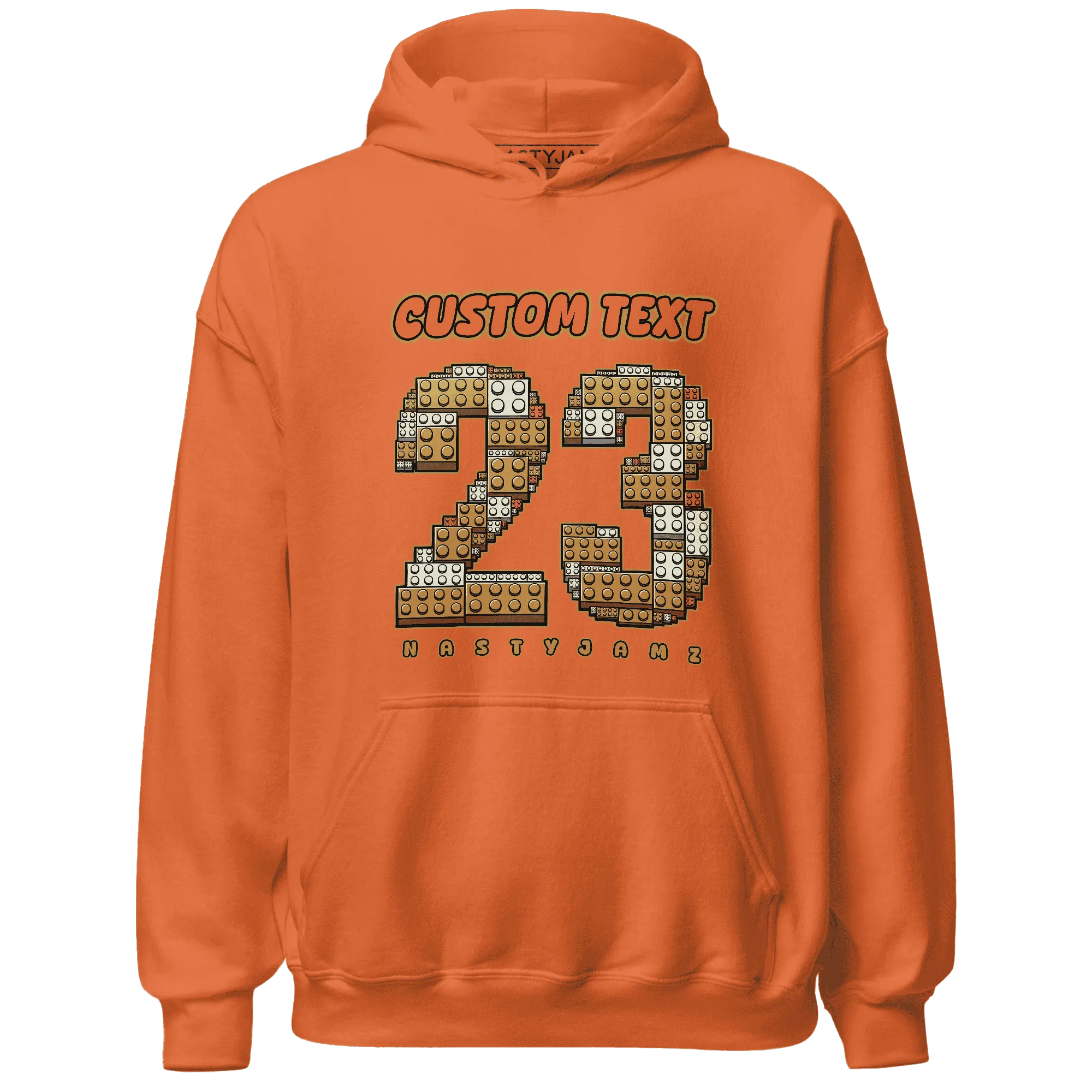 Dunk-Low-Retro-Wheat-Orange-NastyJamz-Hoodie-Match-Number-23-Lego